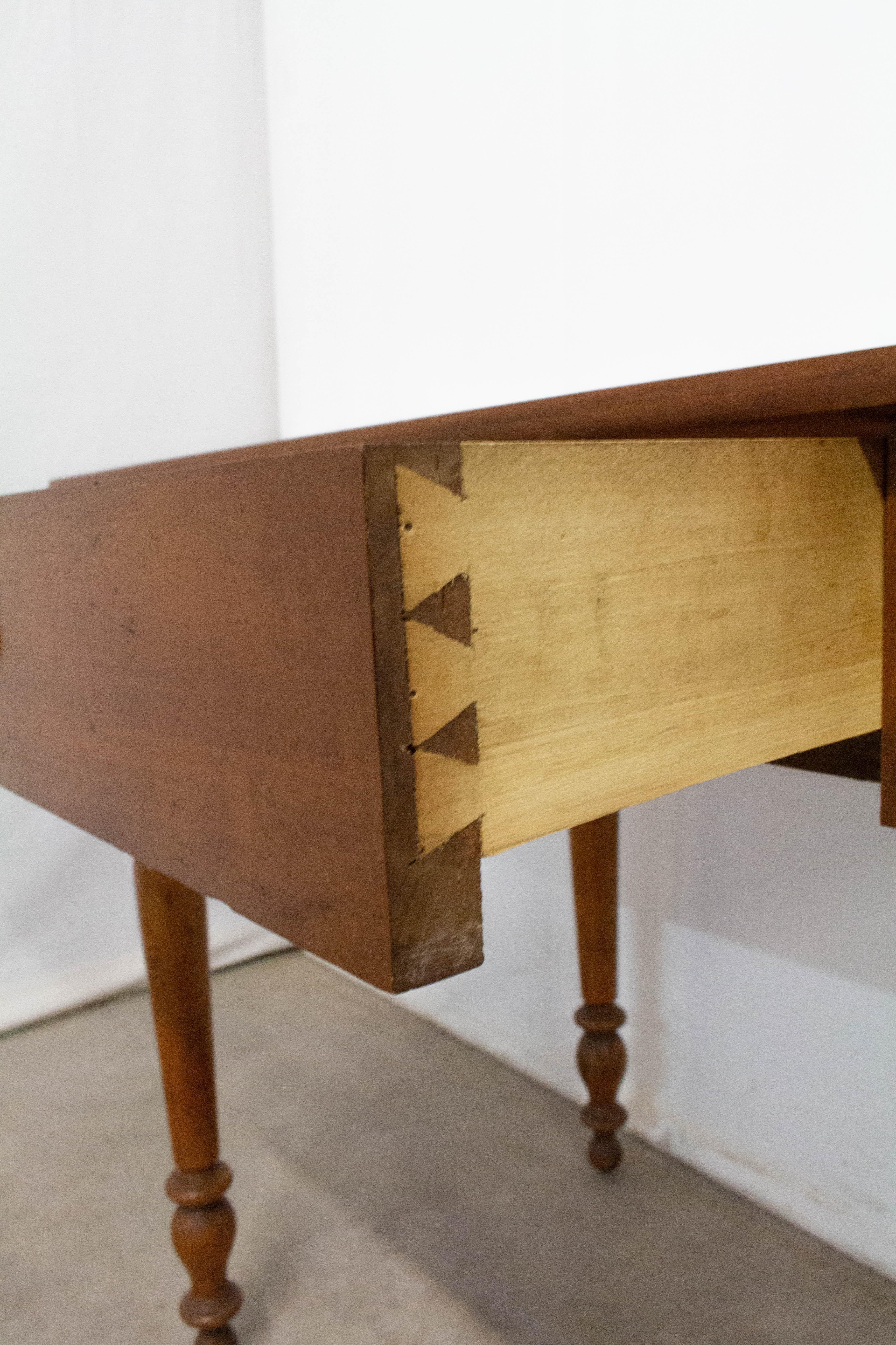 French Writing Table Louis Philippe Desk or Side Table, 19th Century 2