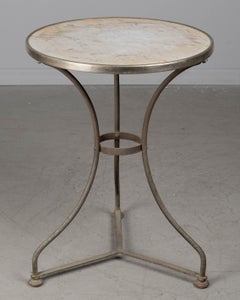 French Wrought Iron Bistro Table
