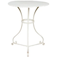 French Wrought Iron Bistro Table