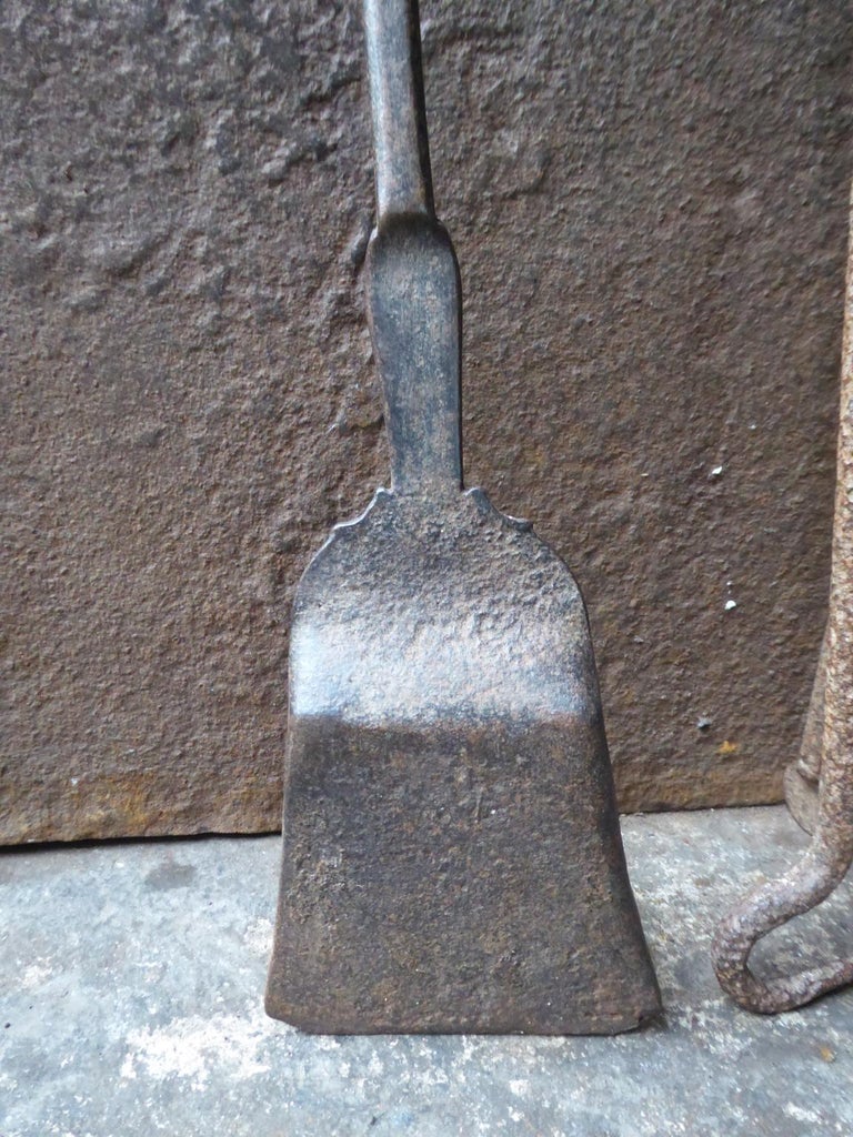 French Wrought Iron Fireplace Tools or Fire Tools, 17th-18th Century at ...