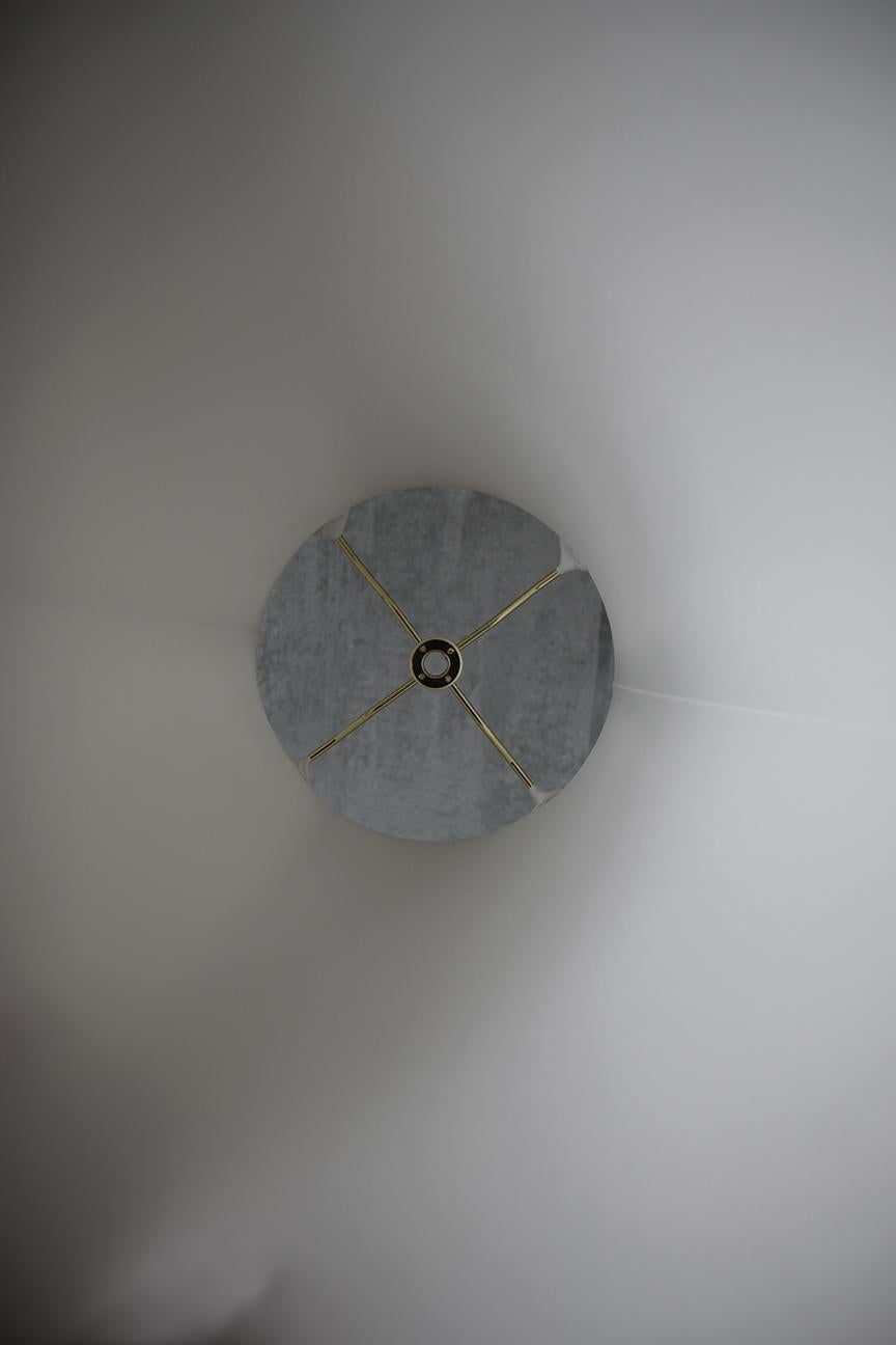 Lampada da terra francese in ferro battuto, 1940 in vendita 6