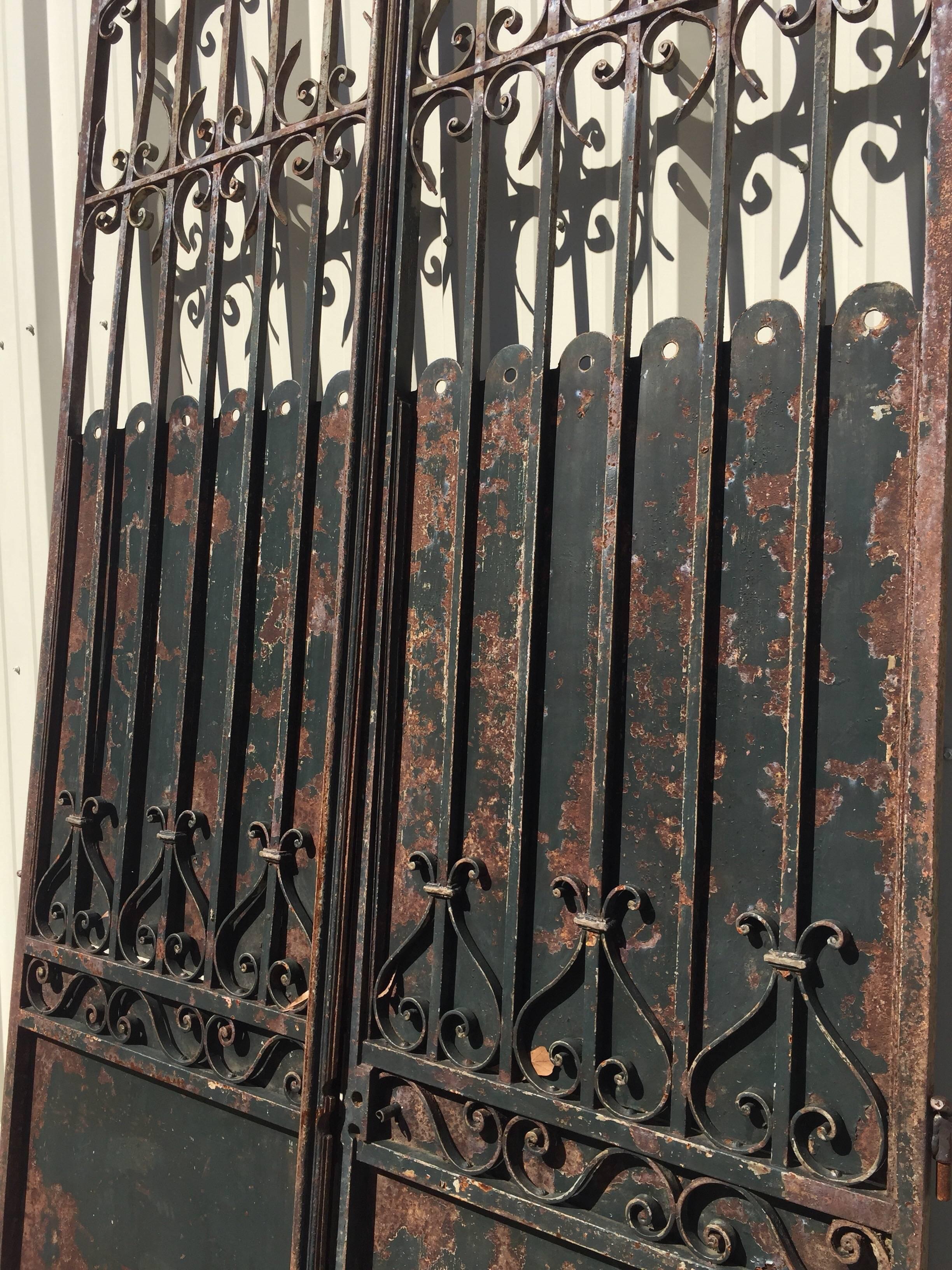 French Wrought Iron Gate 1
