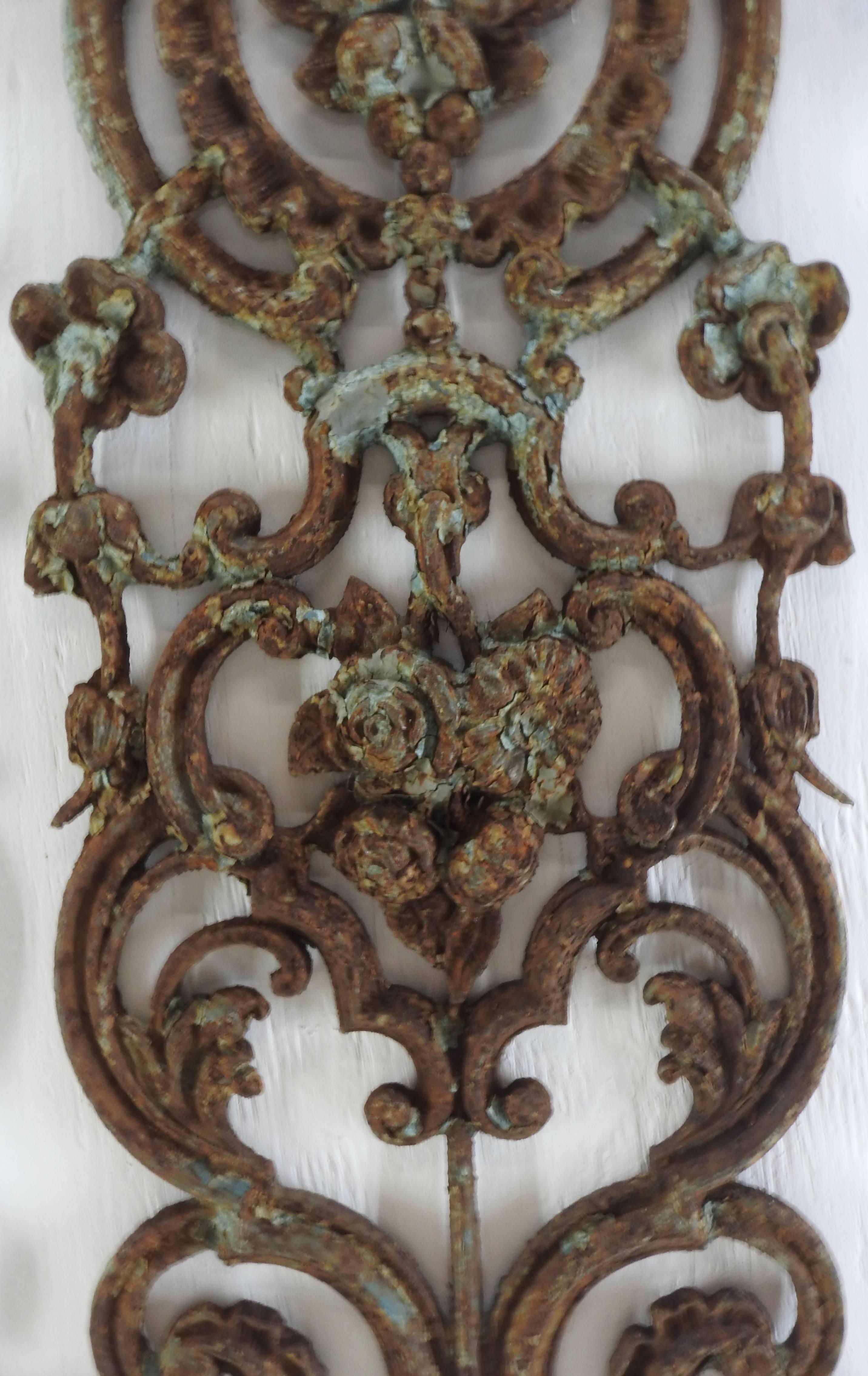 French Wrought Iron Panels, 19th Century For Sale 2