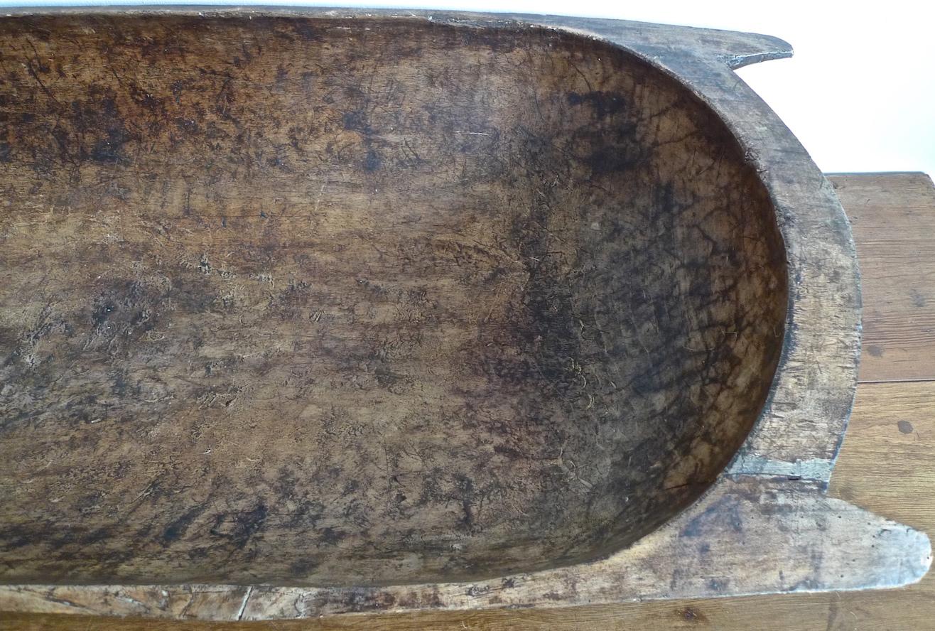 French 19th Century Large Stained Walnut Serving Platter 2