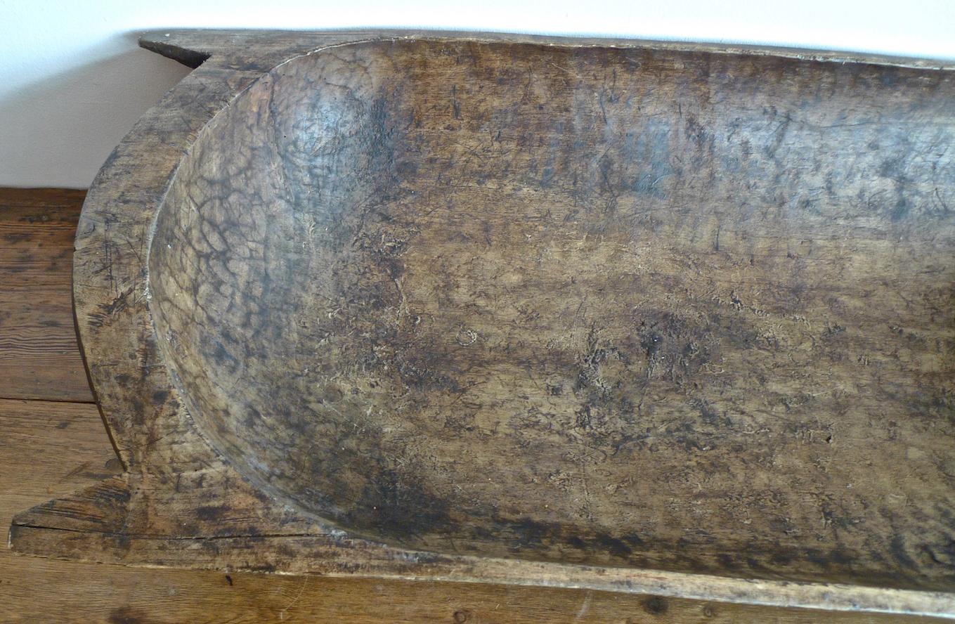 French 19th Century Large Stained Walnut Serving Platter 3