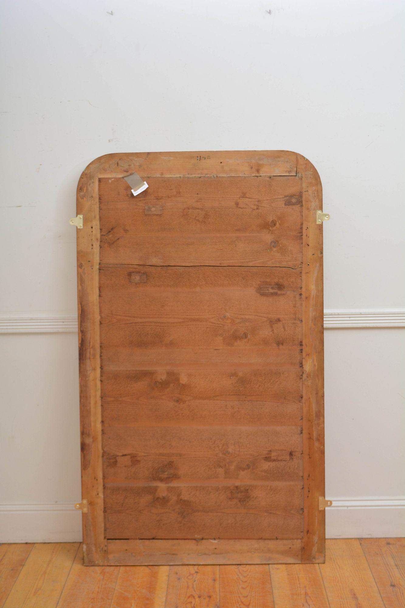 Specchio francese del XIX secolo dorato H155cm in vendita 8