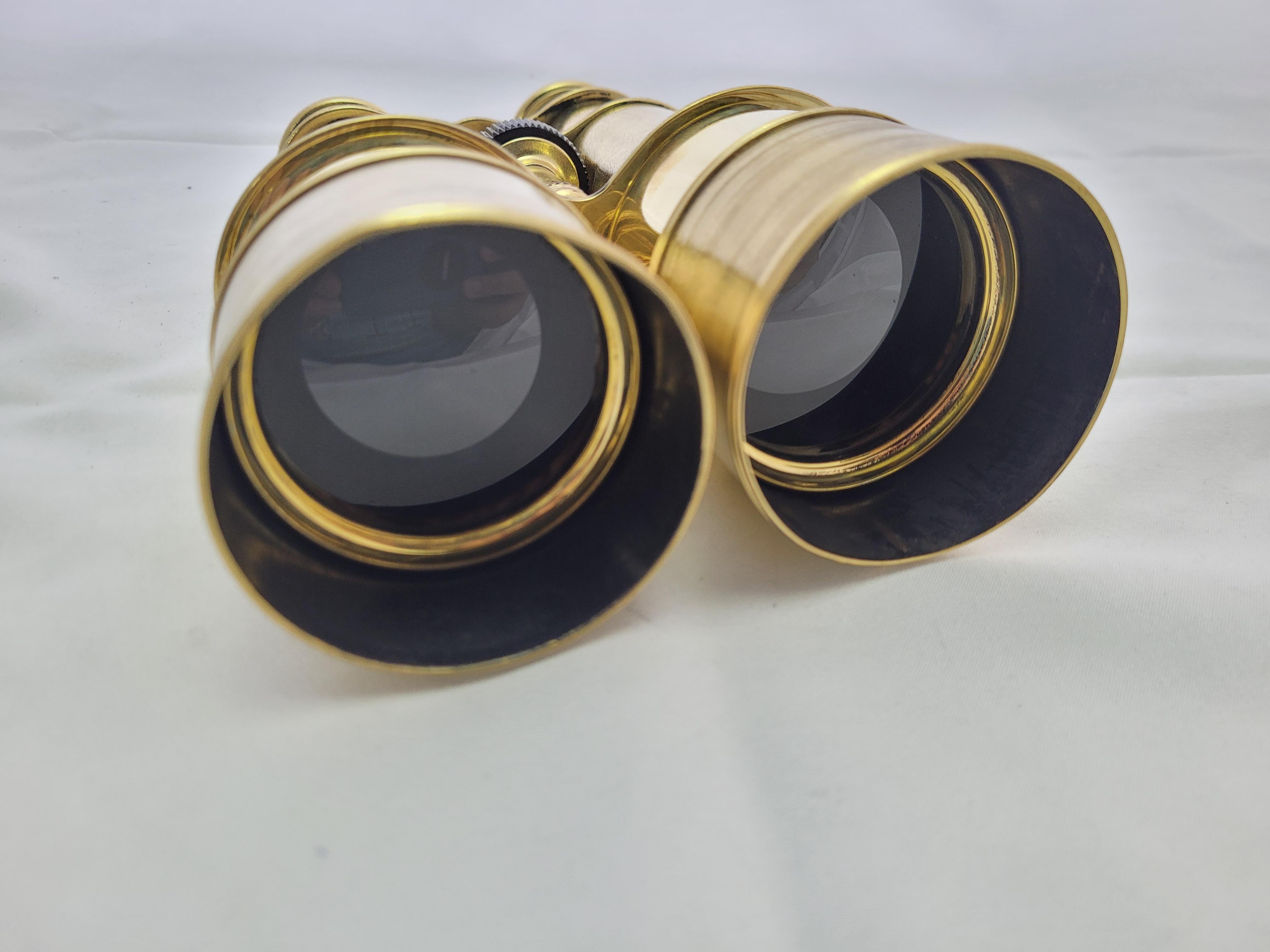 French Yachting Binoculars by Lemaire Fabt, Paris 5