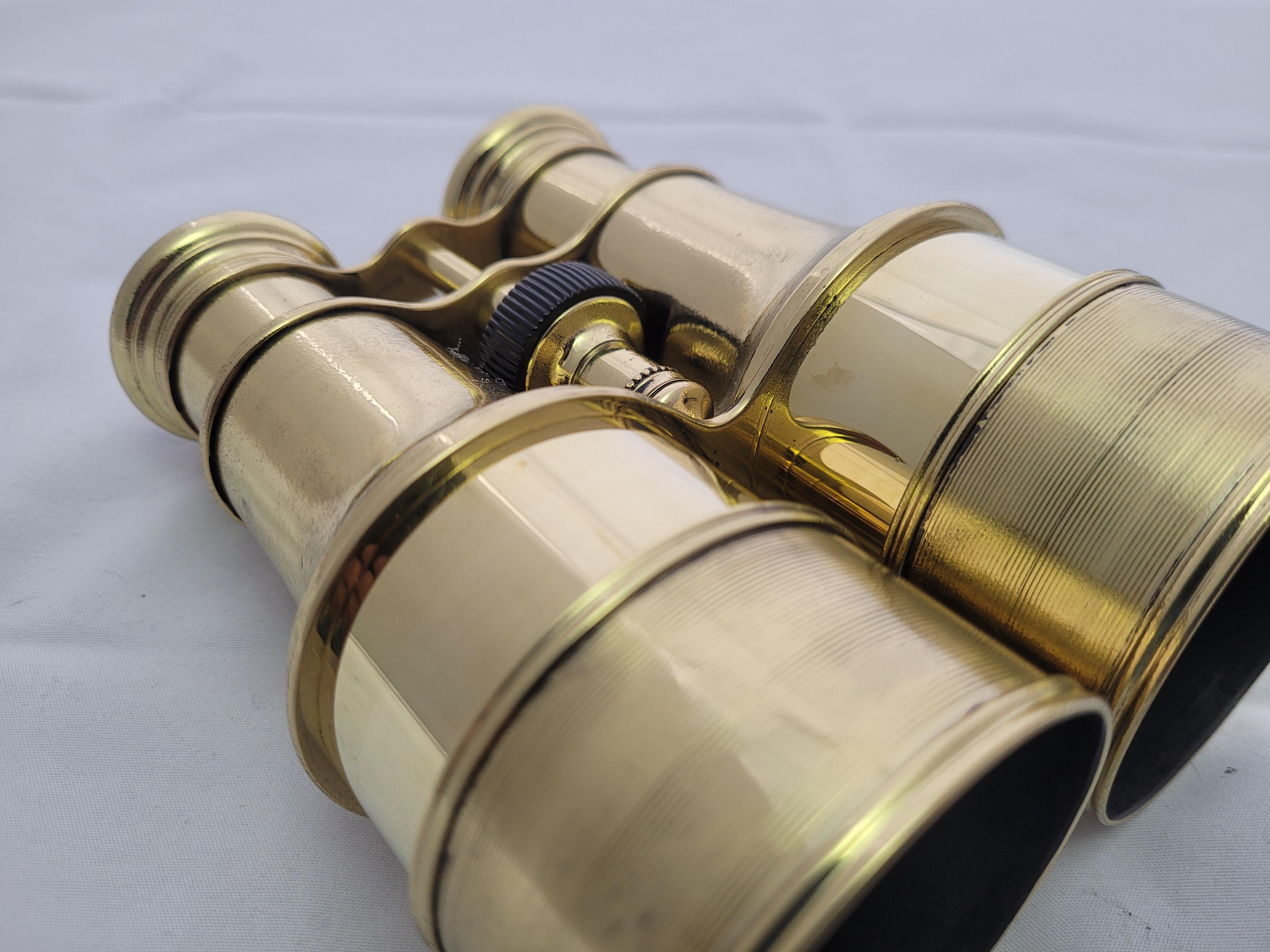 French Yachting Binoculars by Lemaire Fabt. Paris For Sale 4