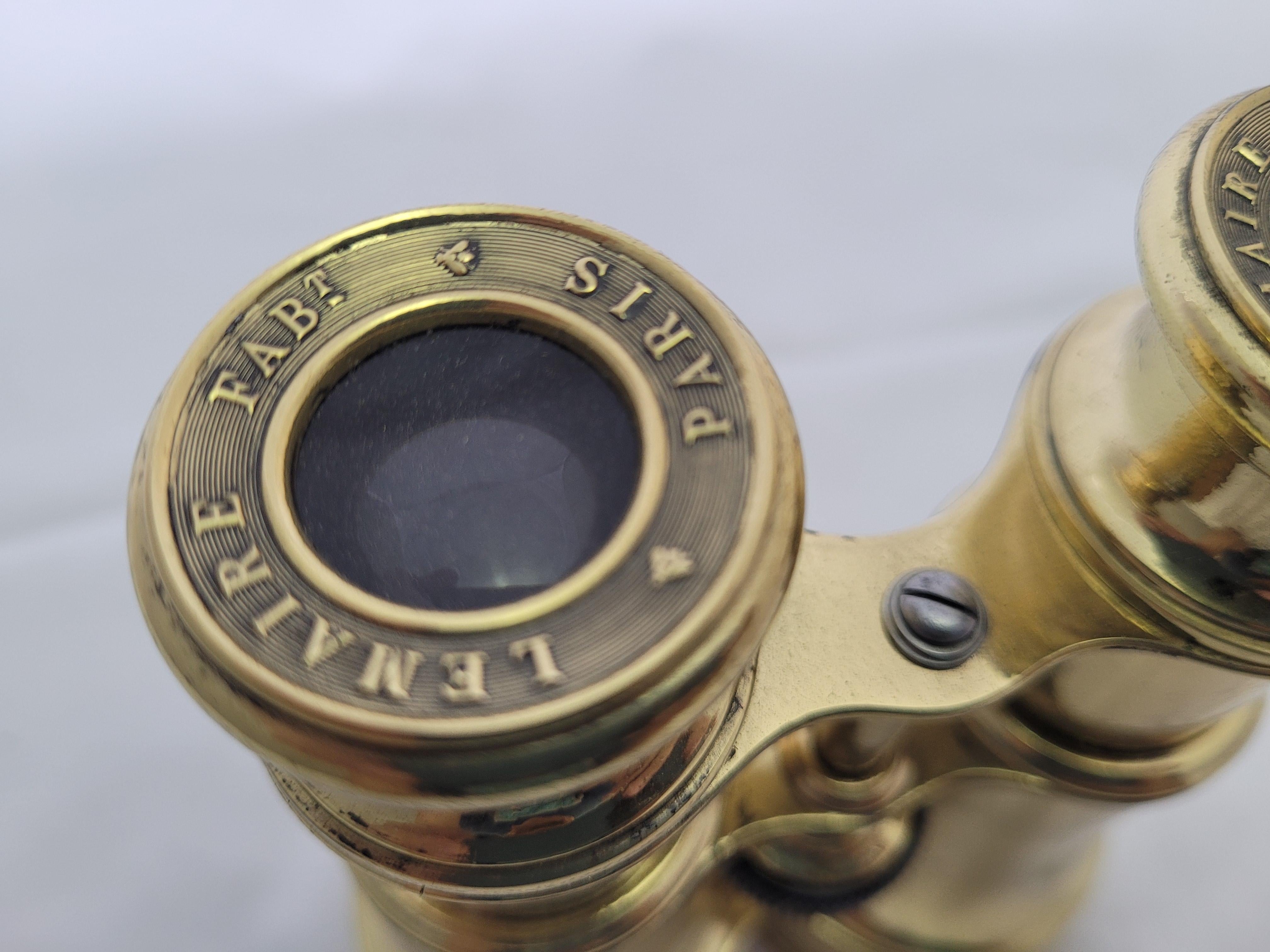 Mid-19th Century French Yachting Binoculars by Lemaire Fabt, Paris