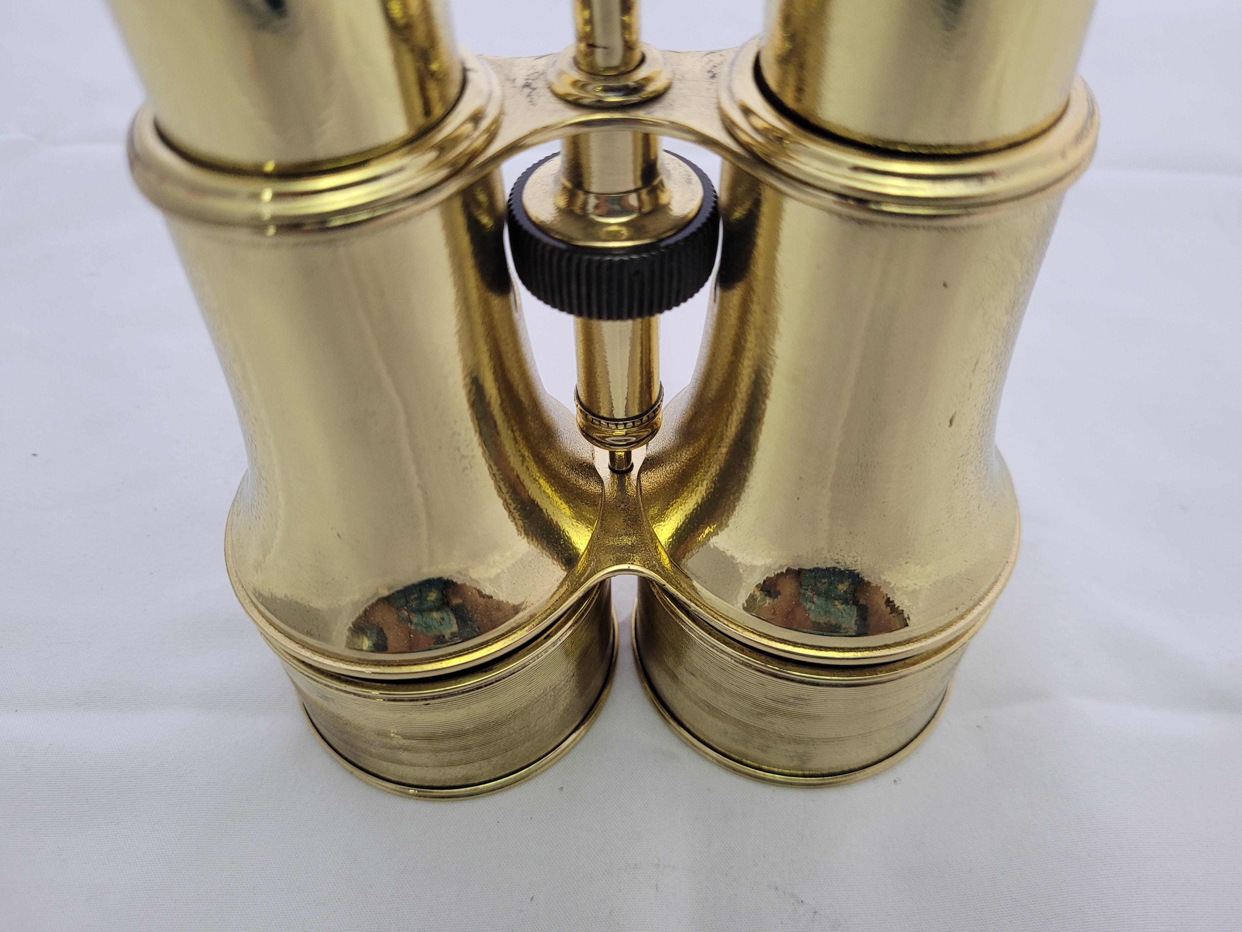 Mid-19th Century French Yachting Binoculars by Lemaire Fabt, Paris For Sale