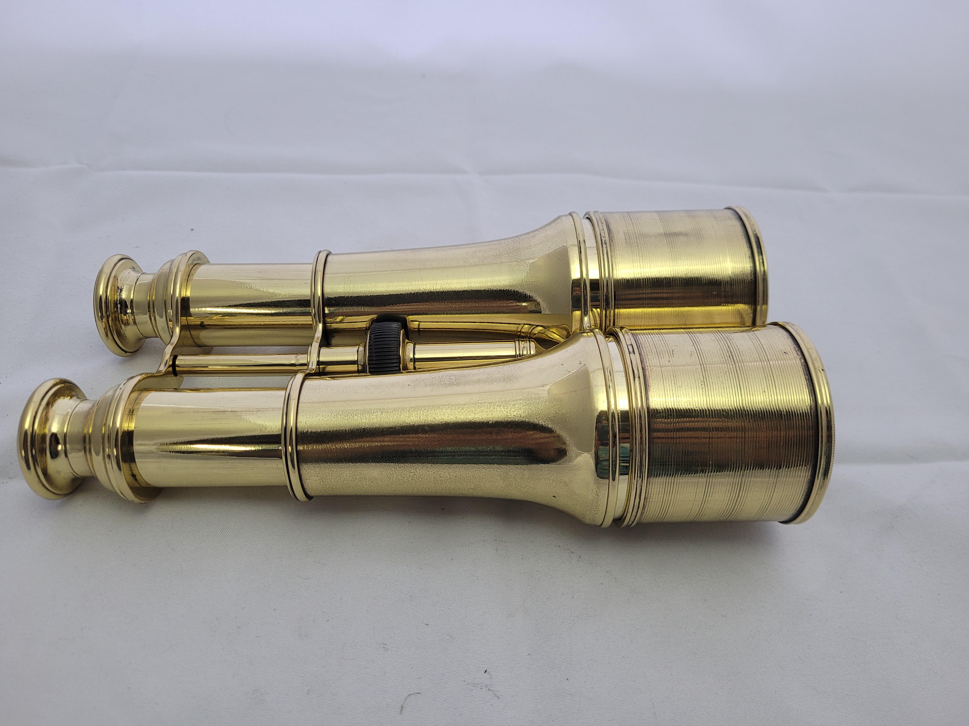 French Yachting Binoculars by Lemaire Fabt, Paris For Sale 1
