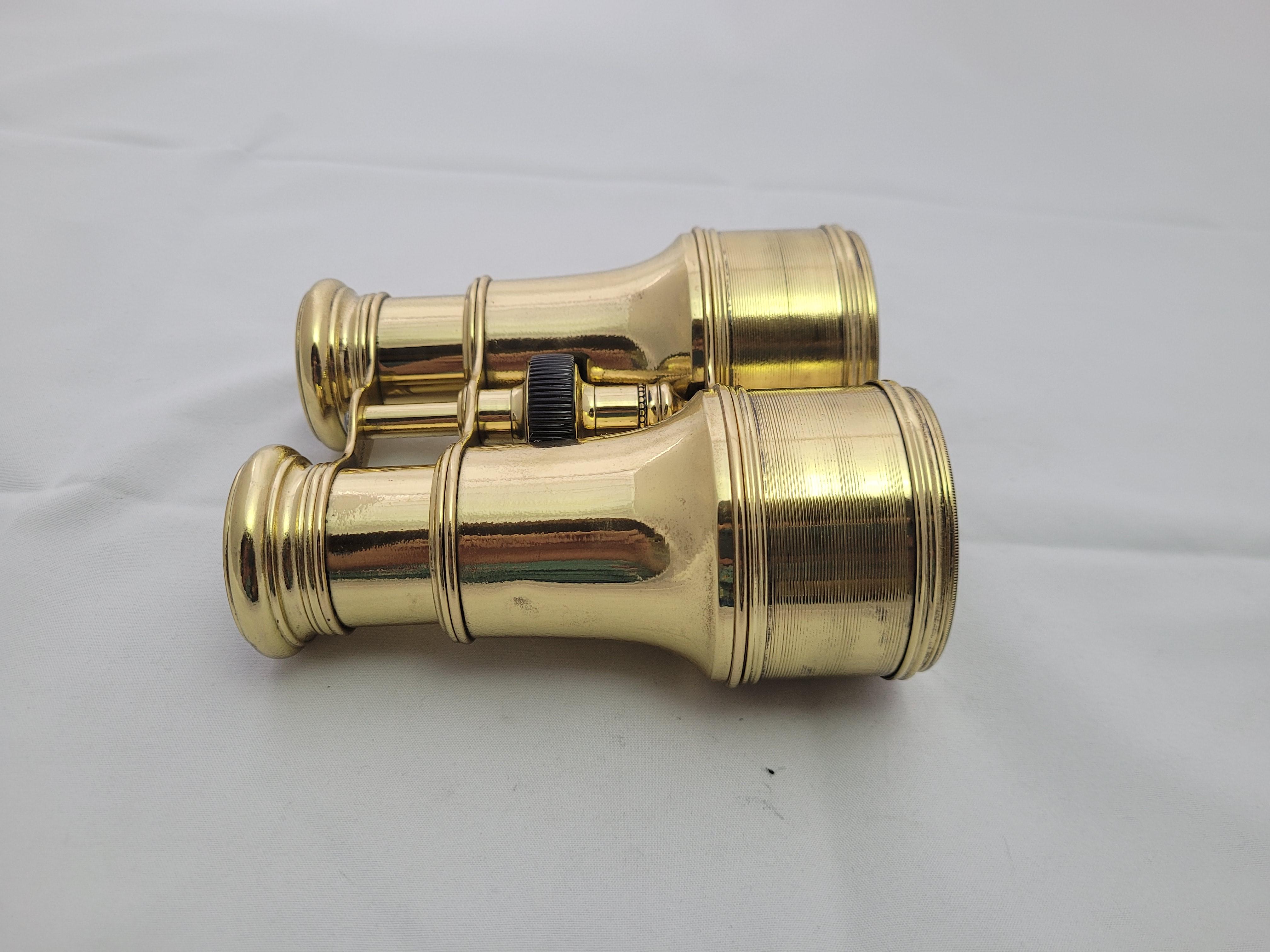 French Yachting Binoculars by Lemaire Fabt. Paris For Sale 1