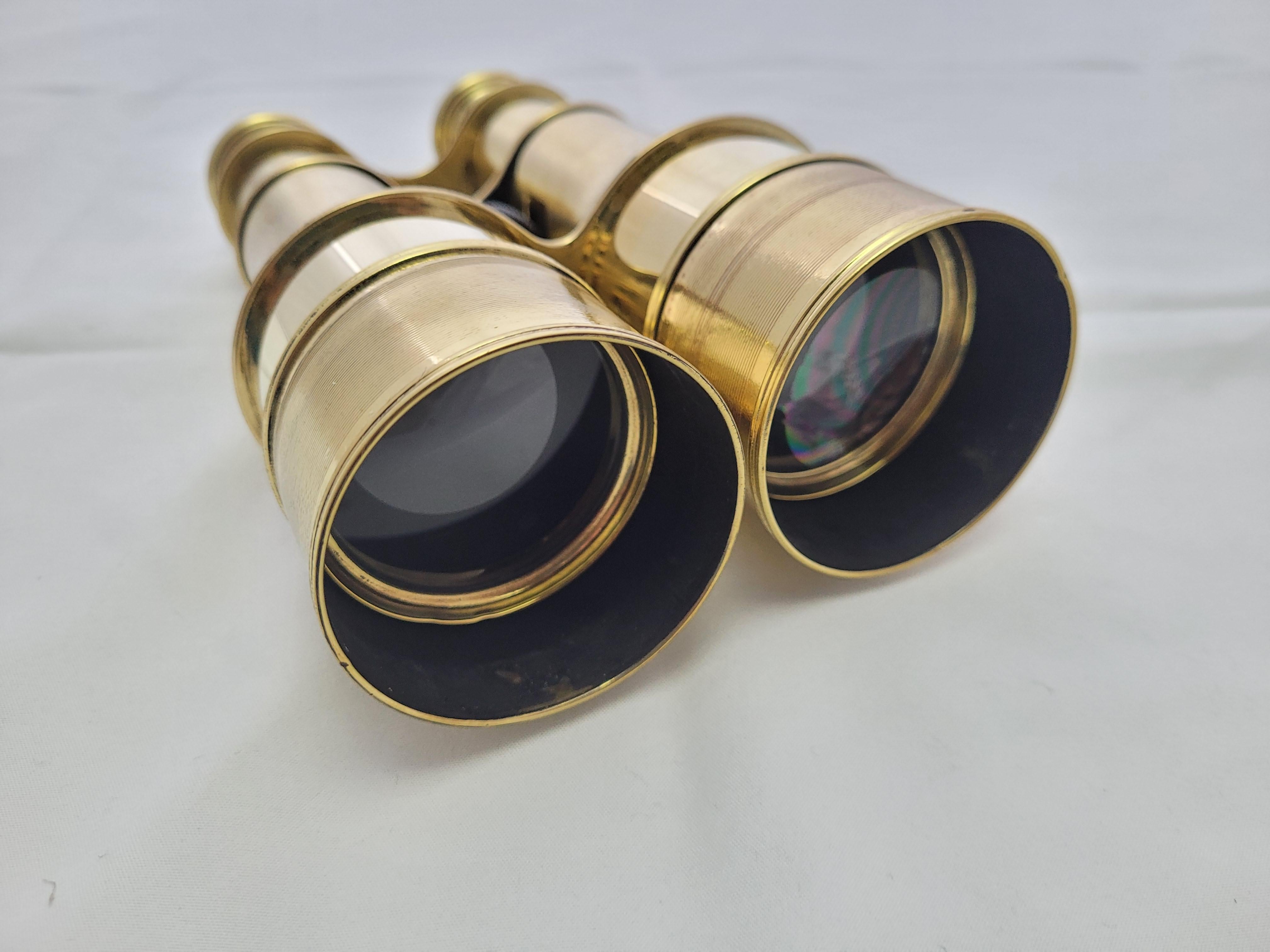 French Yachting Binoculars by Lemaire Fabt. Paris 3