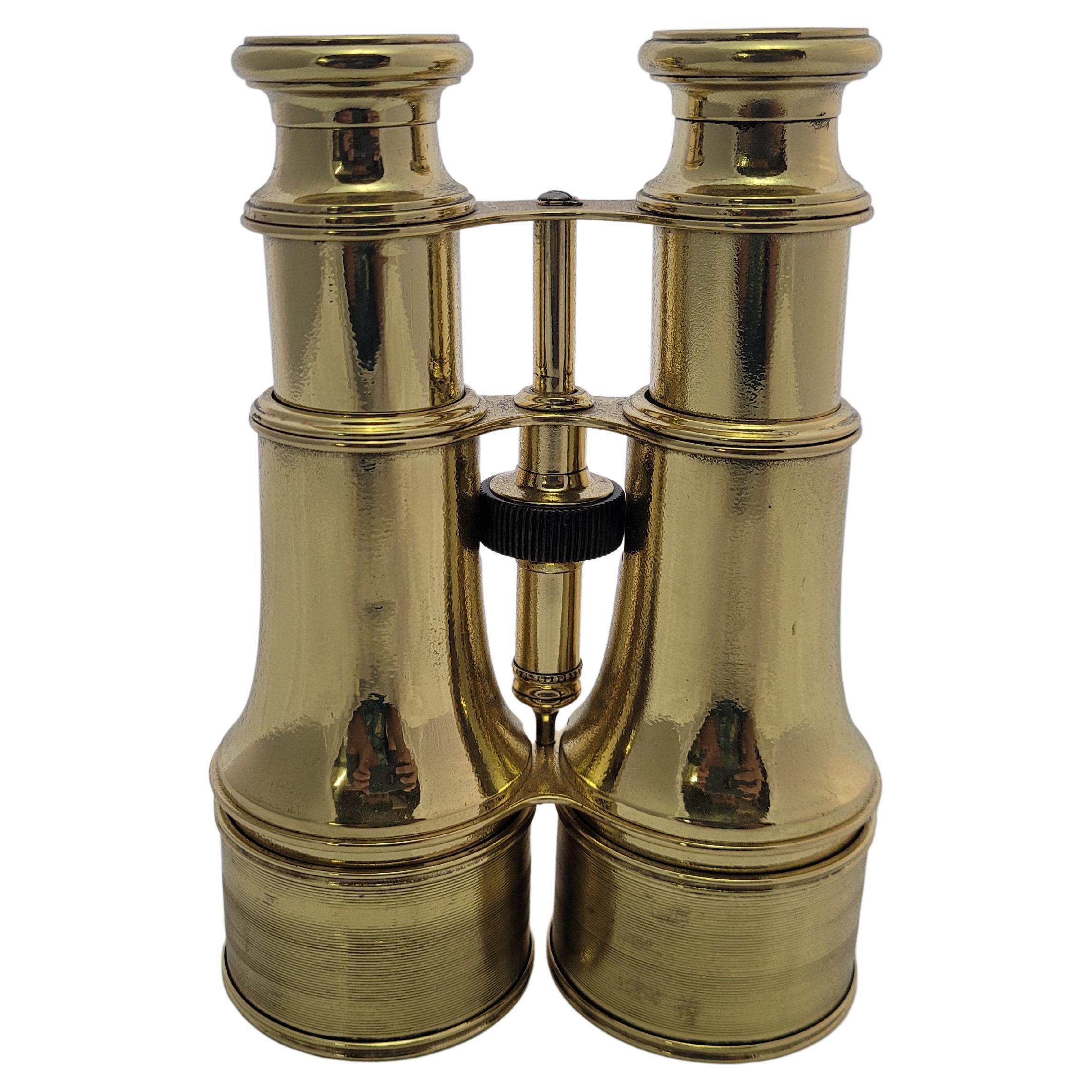 French Yachting Binoculars by Lemaire Fabt, Paris For Sale