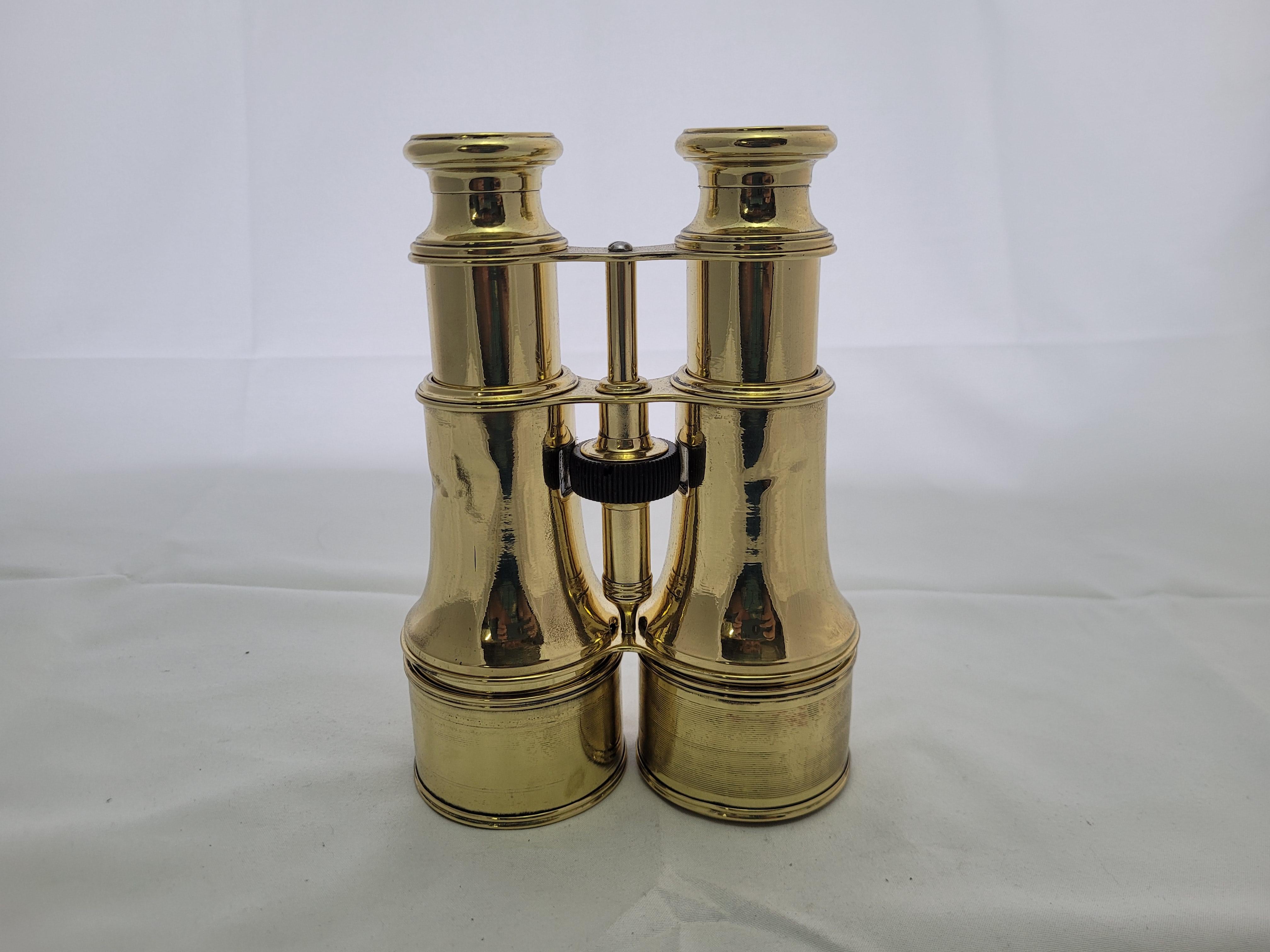 European French Yachting Binoculars by Lemaire Fabt, Paris TEL004