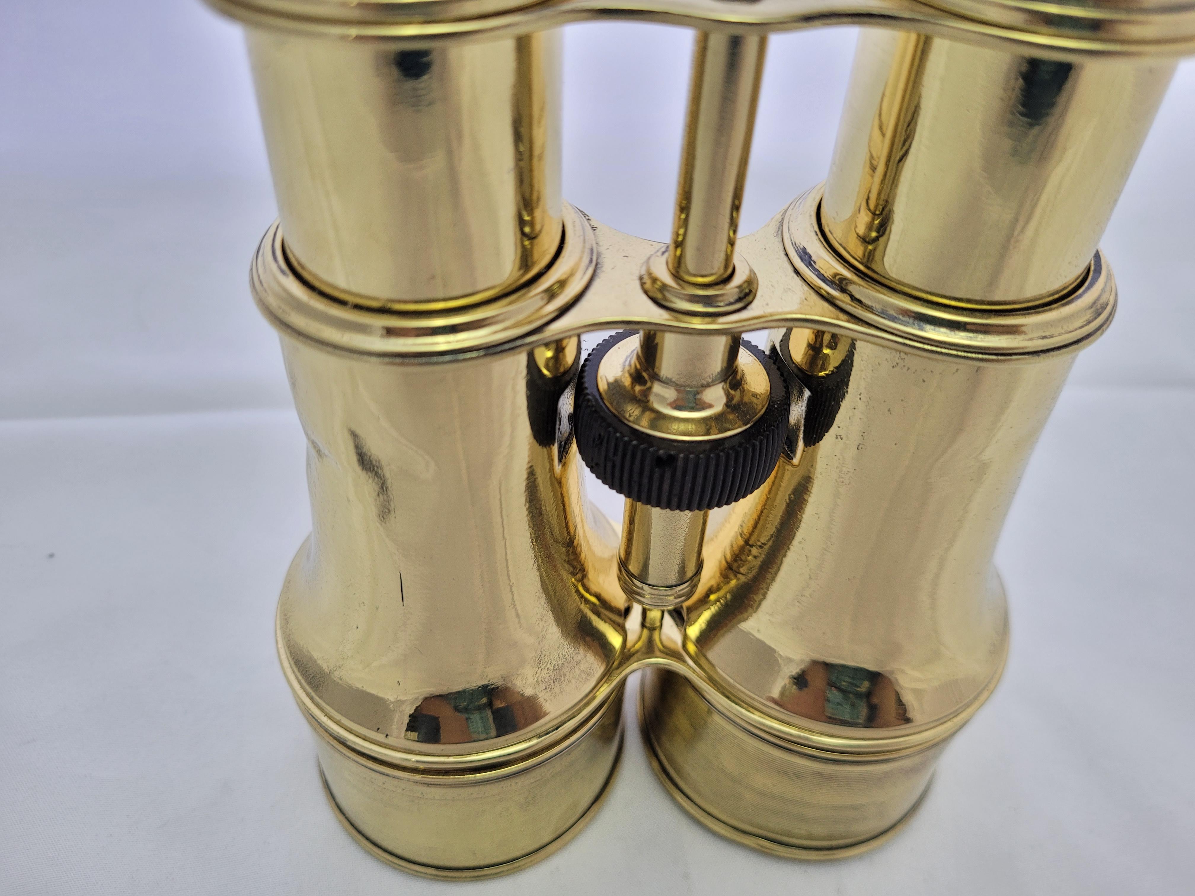 Mid-19th Century French Yachting Binoculars by Lemaire Fabt, Paris TEL004