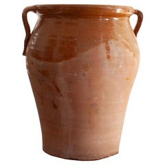 French Yellow Glaze Confit Pot