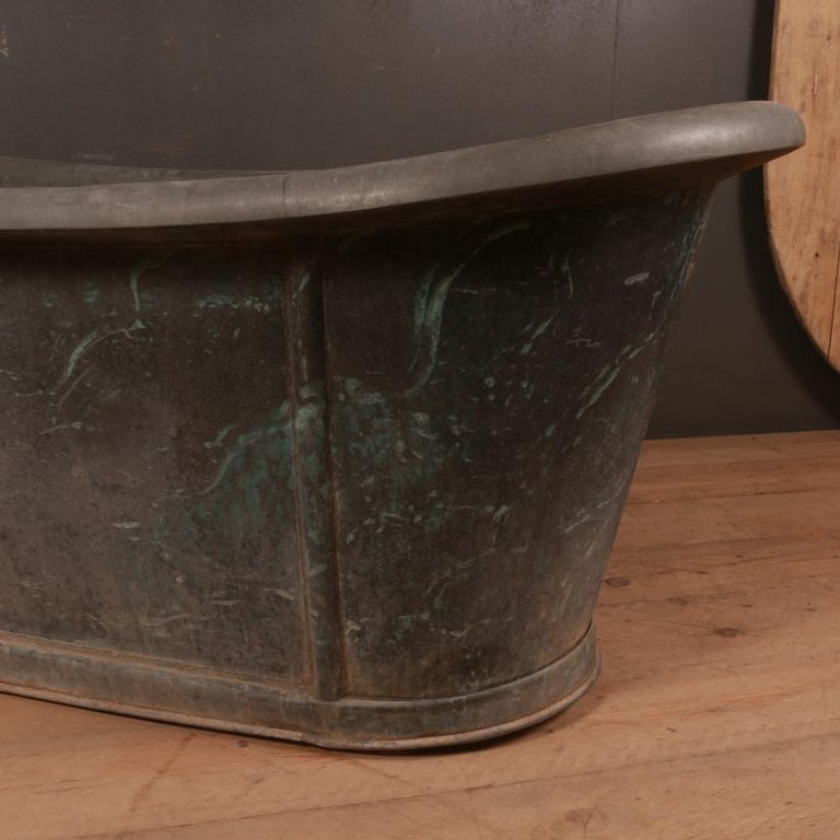 French Zinc Bath at 1stdibs
