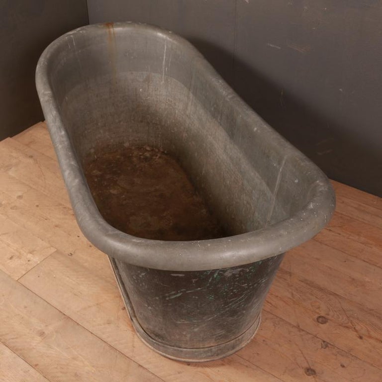 French Zinc Bath at 1stdibs