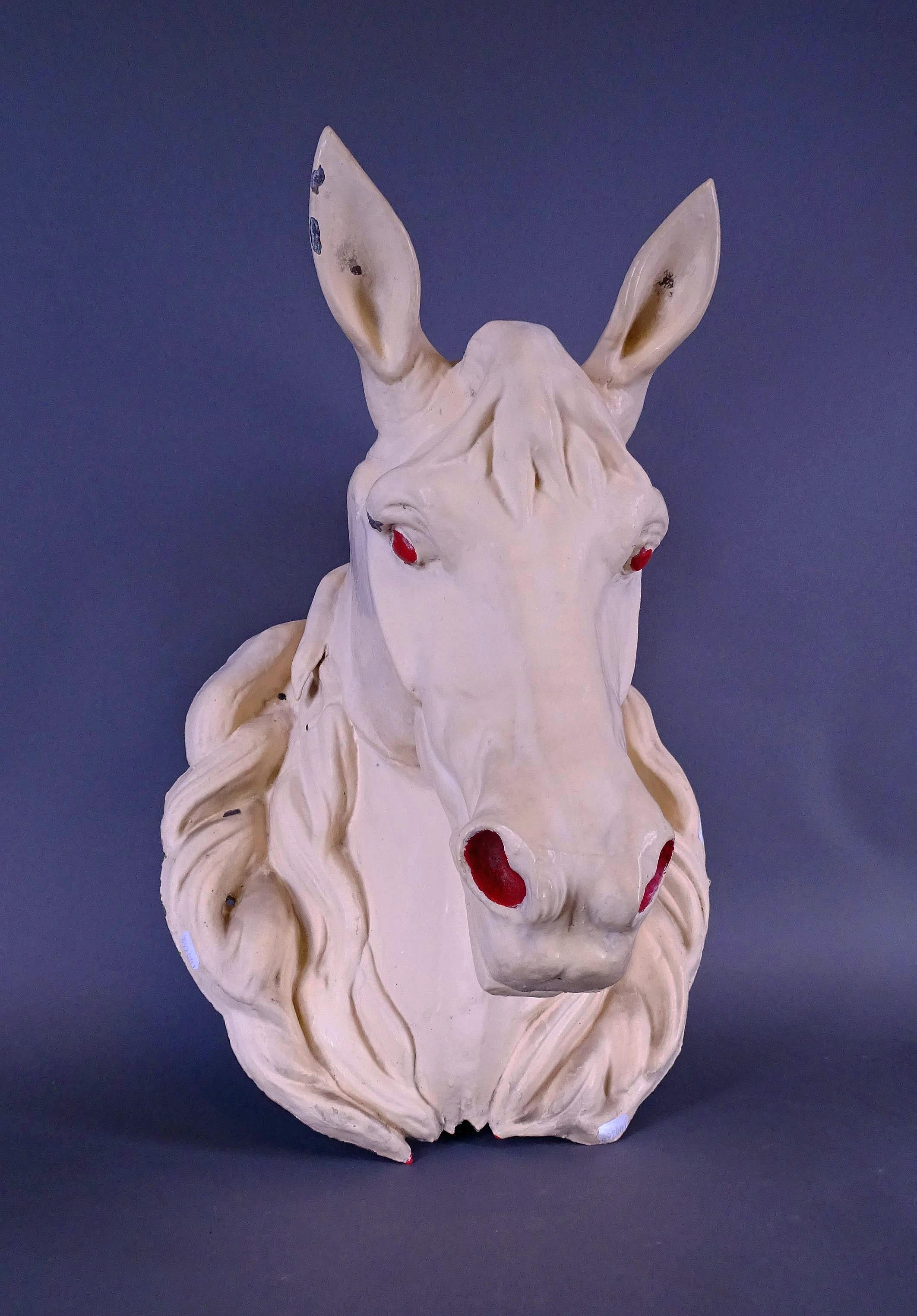 styrofoam horse head