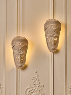 "FRERO" sconces in ceramic by S. Haillote