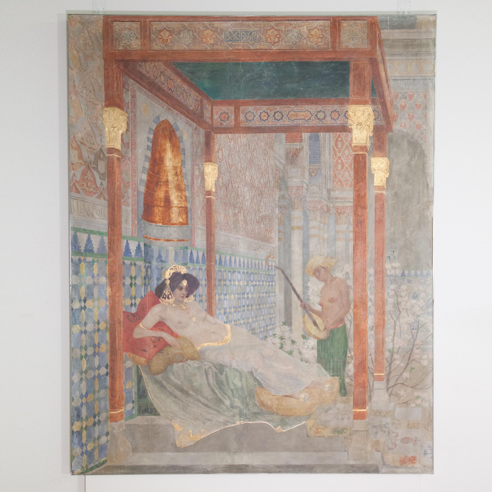 Fresco, Austria, Early 20th Century In Good Condition In Greding, DE