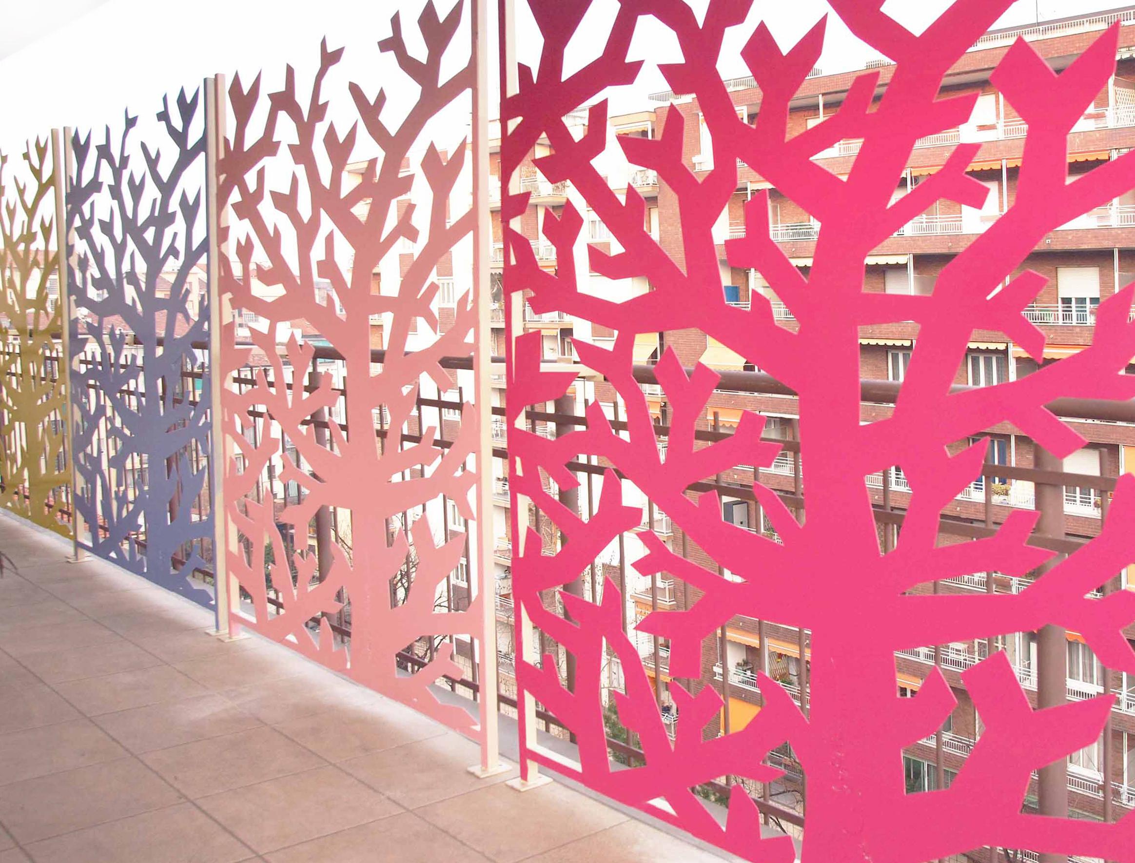 Contemporary Fresh, Decorative Tree-Screen, Collection Limited Edition, Signed by the Artist For Sale