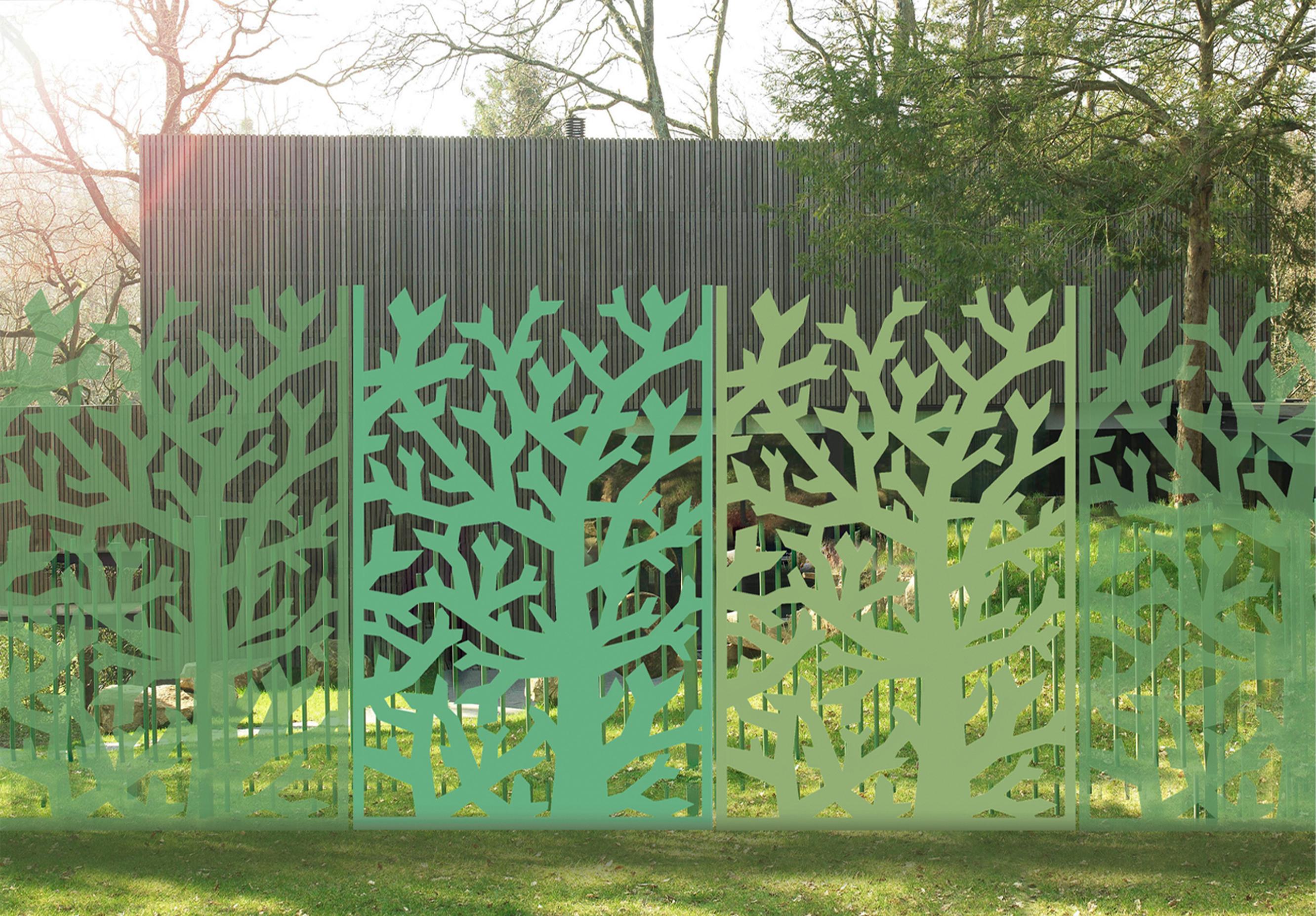 Fresh, Decorative Tree-Screen, Collection Limited Edition, Signed by the Artist im Angebot 1