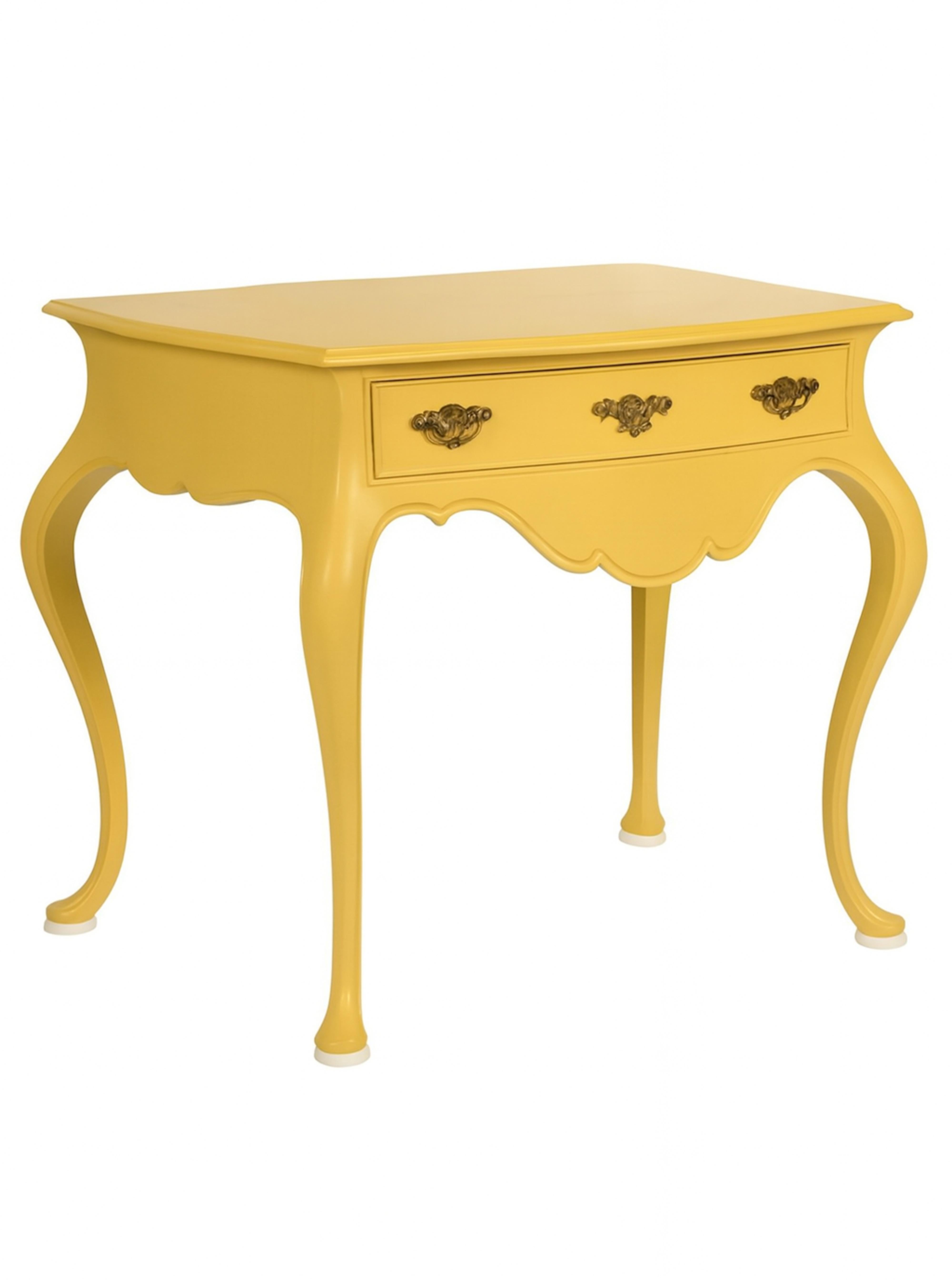 Fresh Mostard Color Baroque Styled Commode, 19th Century Bon état - En vente à Lisbon, PT
