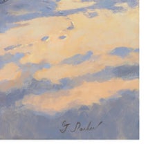 Fresh Tracks, Original-Ölgemälde von Greg Parker