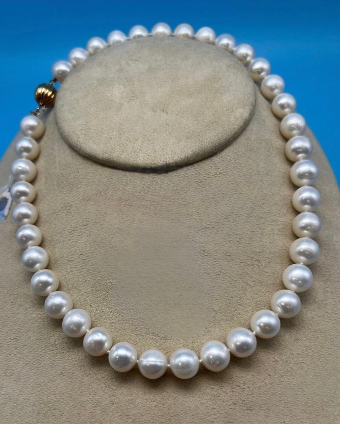 Round Cut Fresh Water Cultured Pearl 17.5