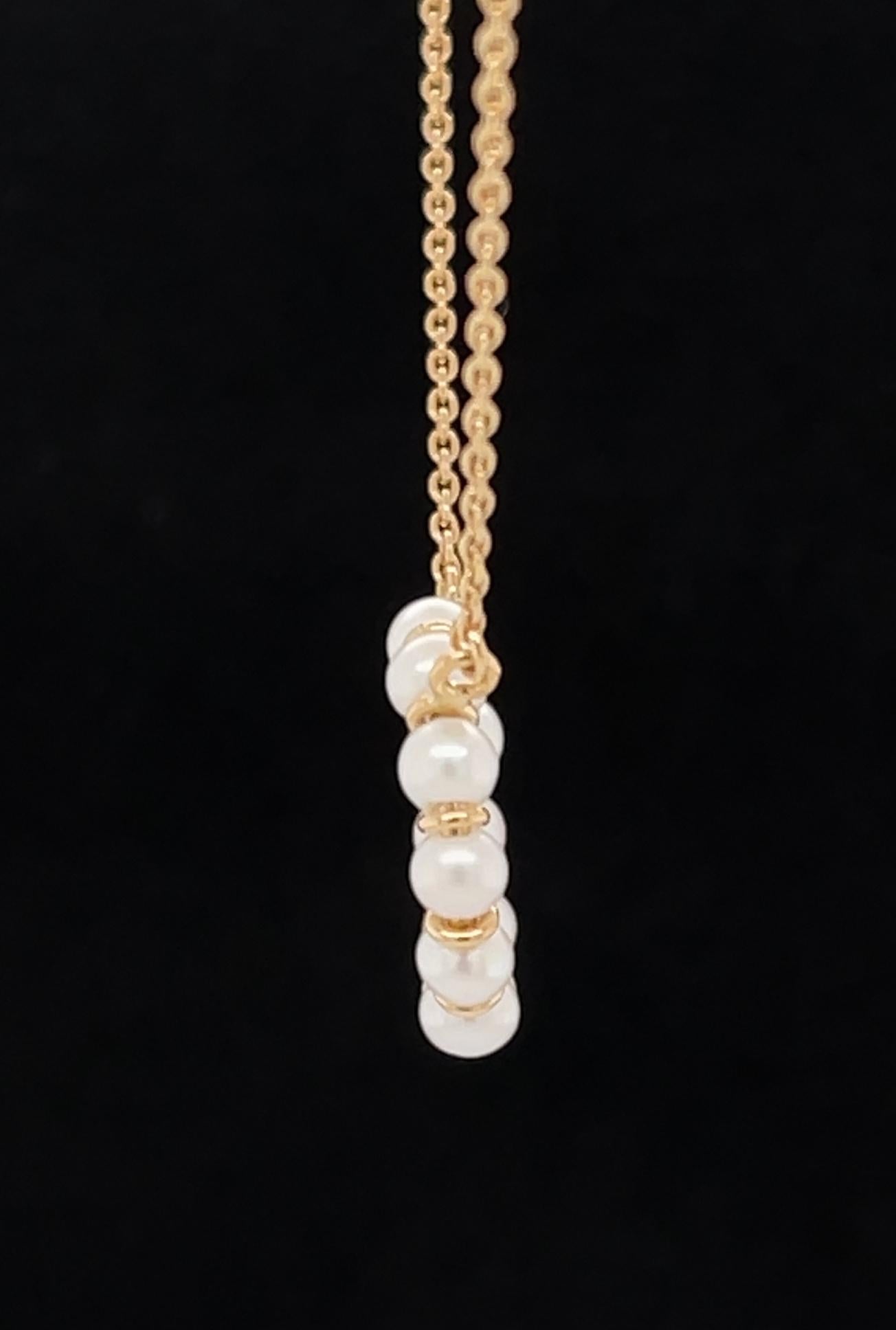 Freshwater Pearl and Yellow Gold 