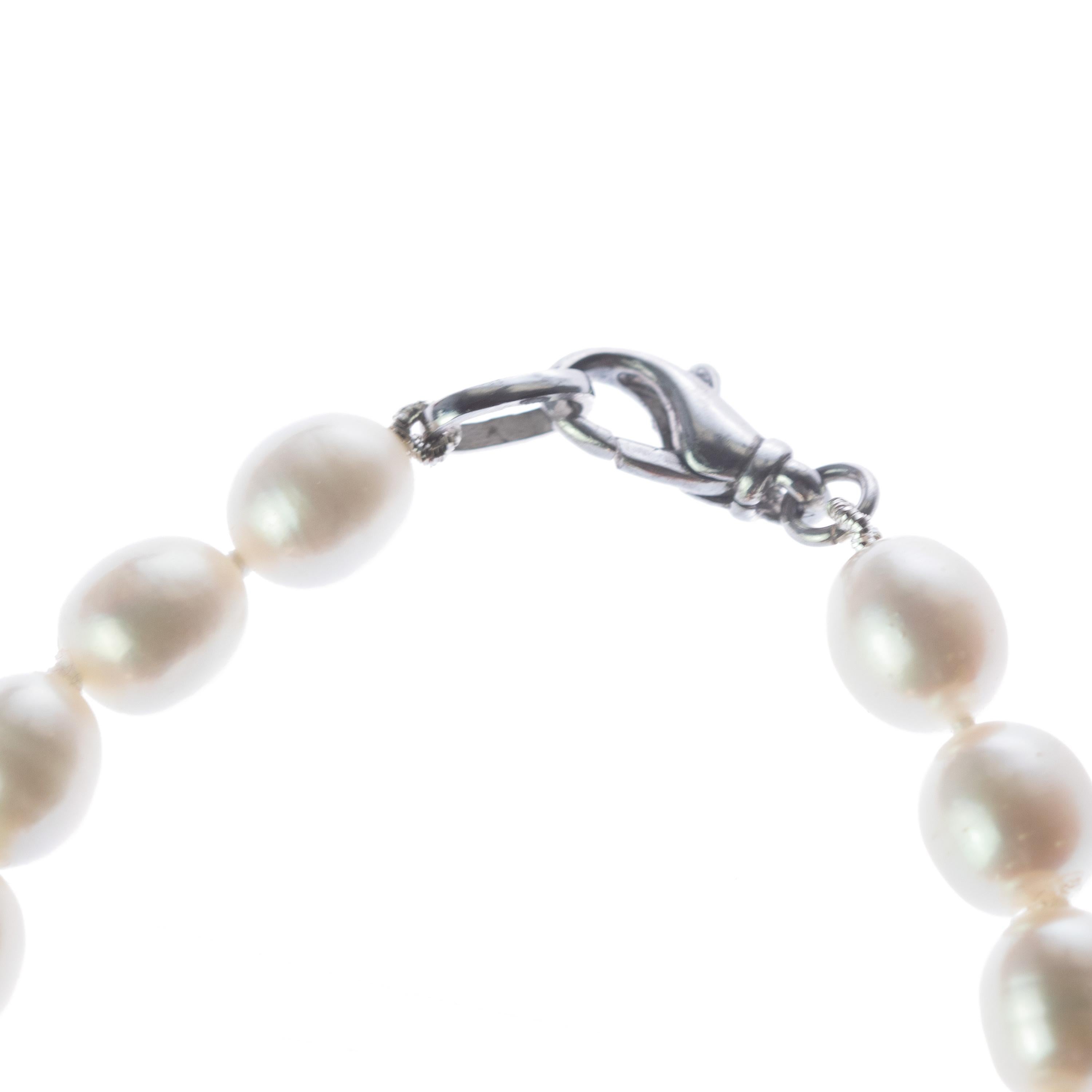 Taille mixte Bracelet chic en perles d'eau douce, perles d'eau douce, bambou, corail, serpentine et perles modernes, fait à la main en vente