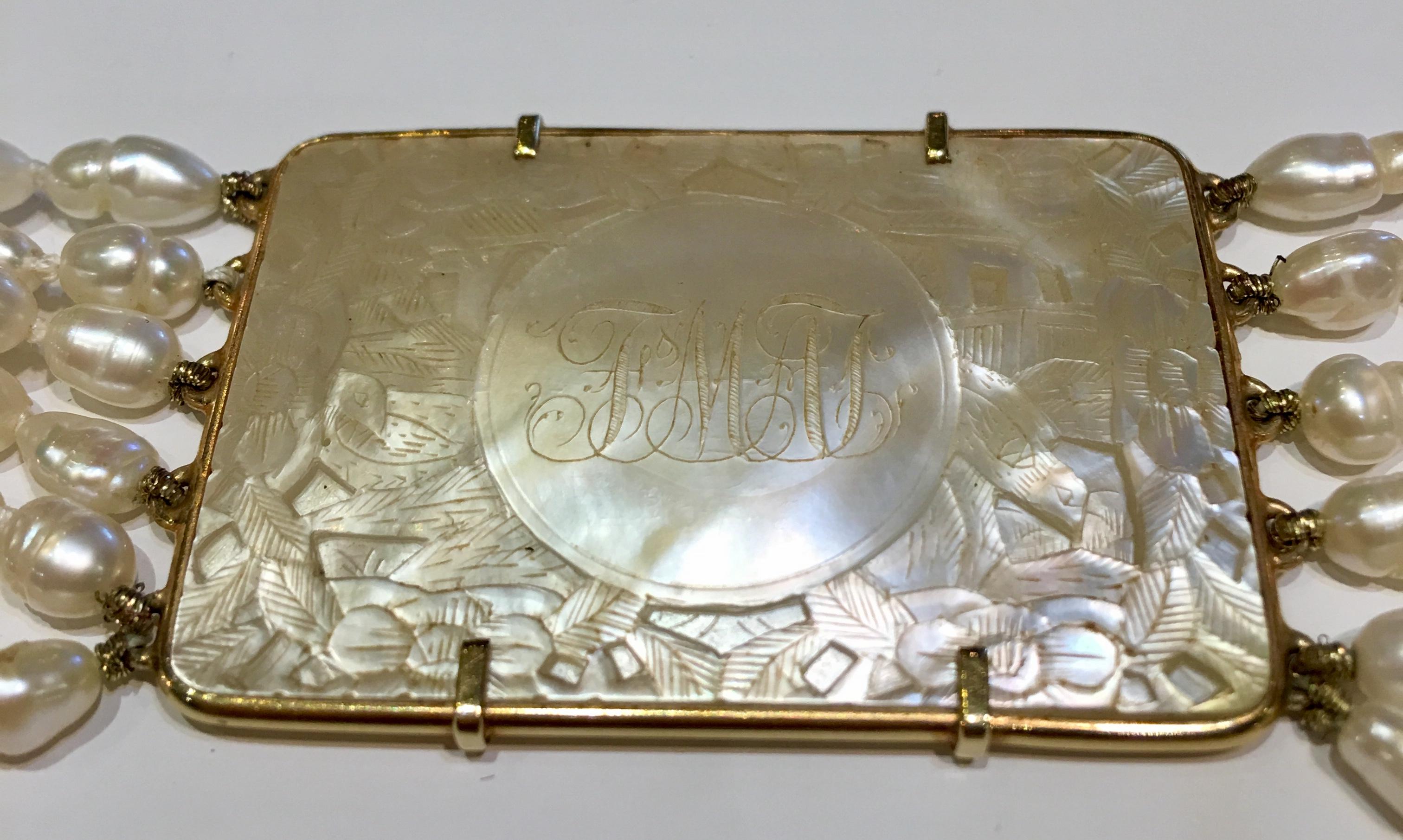mother of pearl gambling chip jewelry