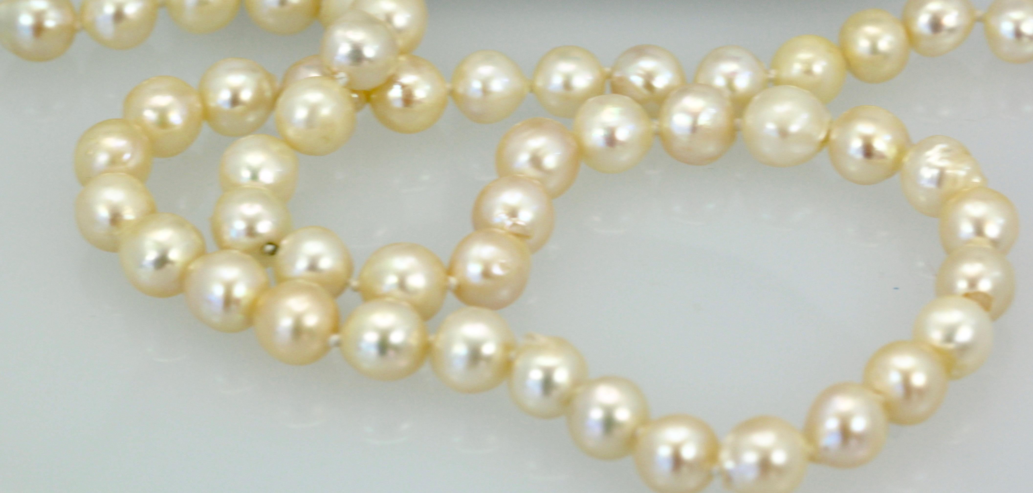 This Freshwater Pearl Necklace is 43