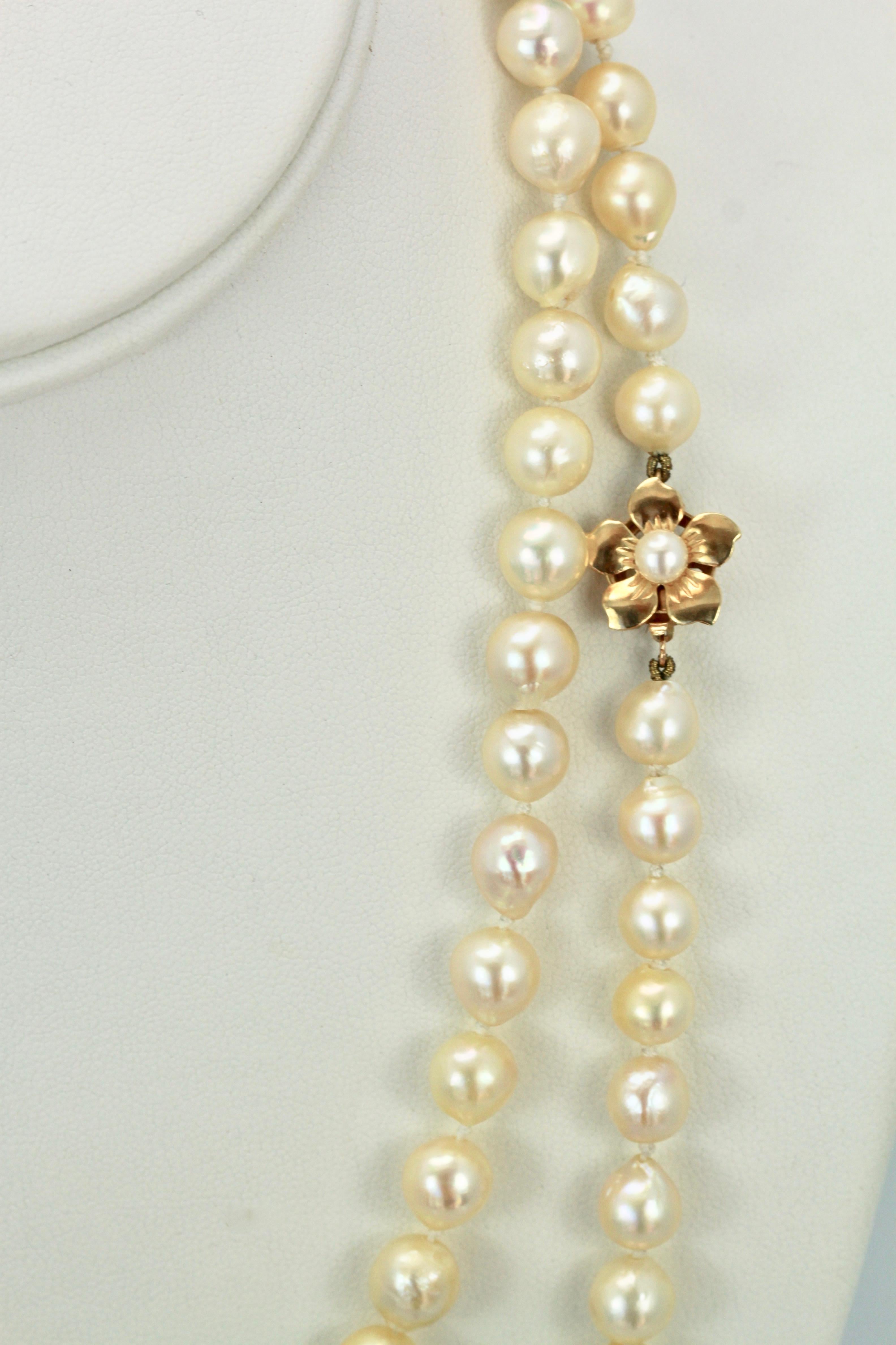 Contemporary Freshwater Pearl Long Necklace 43