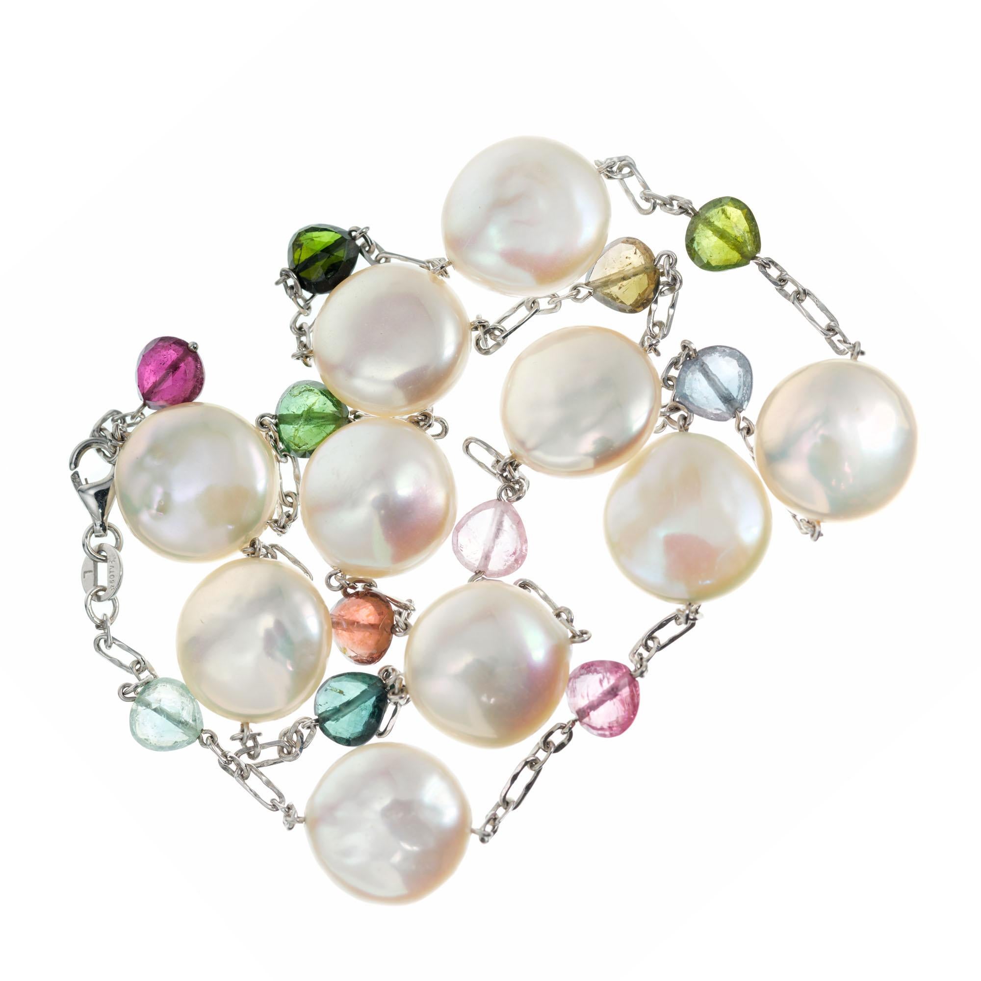 separated pearl necklace