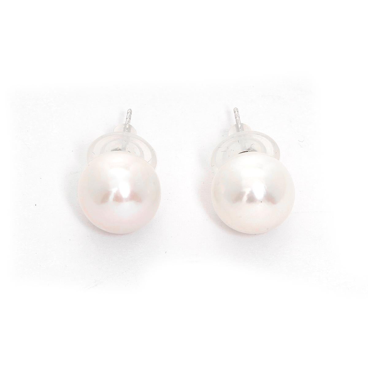 Clous d'oreilles perles d'eau douce Pour femmes en vente