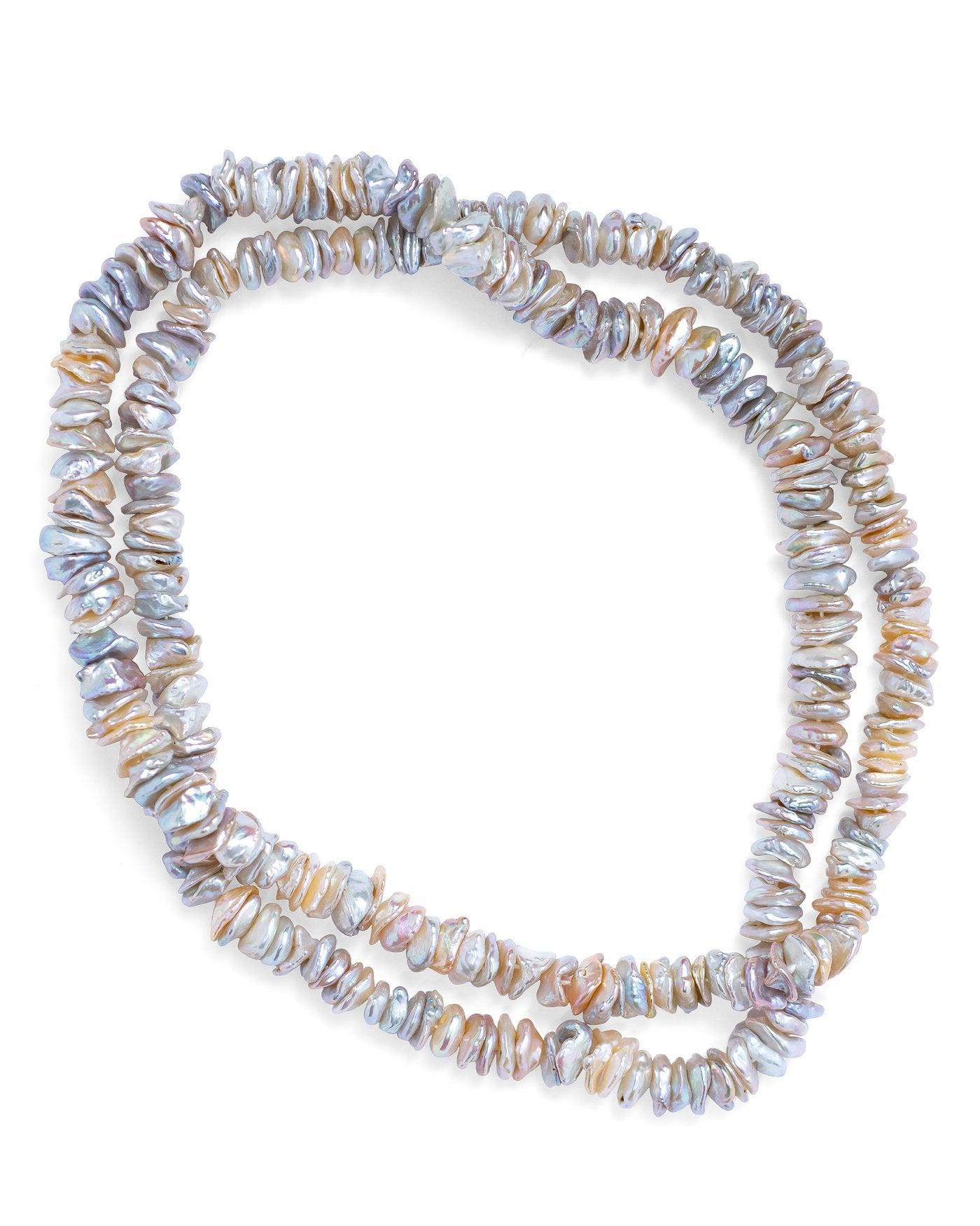 Gabrielle Sanchez Süßwasserscheiben-Halskette (Perle) im Angebot