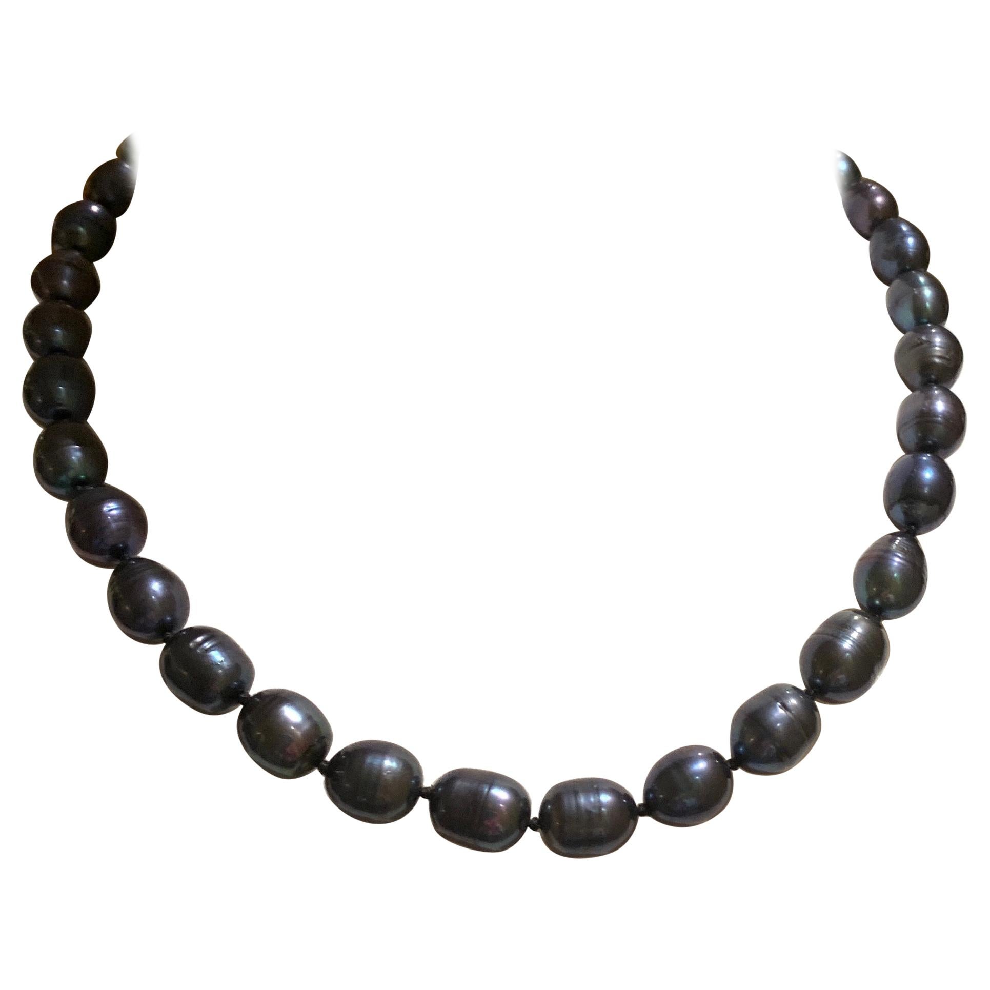 Freshwater Tahitian Baroque Pearl Necklace