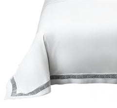 Frette Forever Lace Couture White Duvet Cover, Italy