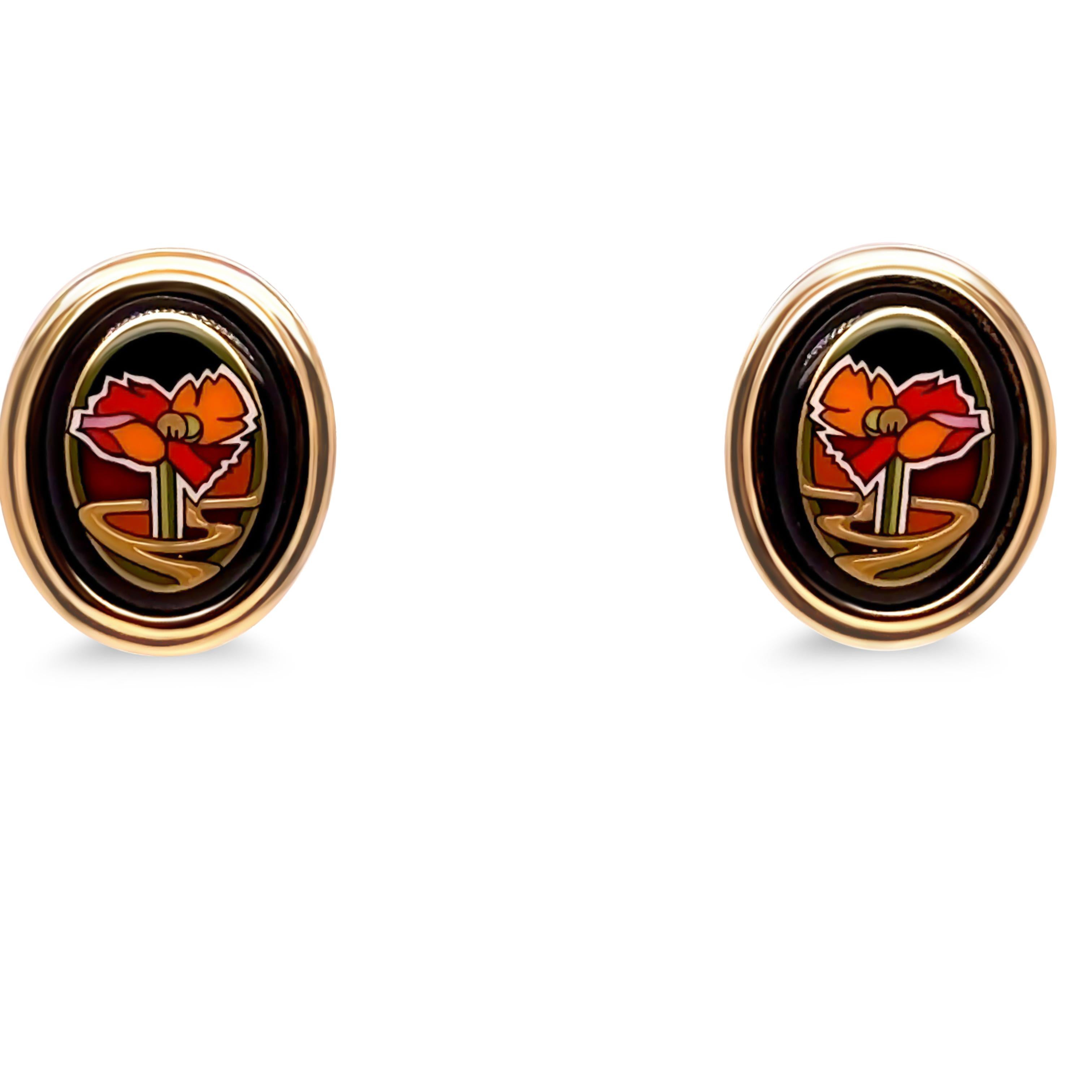 Frey Wille Alphonse Mucha Libussa Coral Set – Earrings & Pendant 4