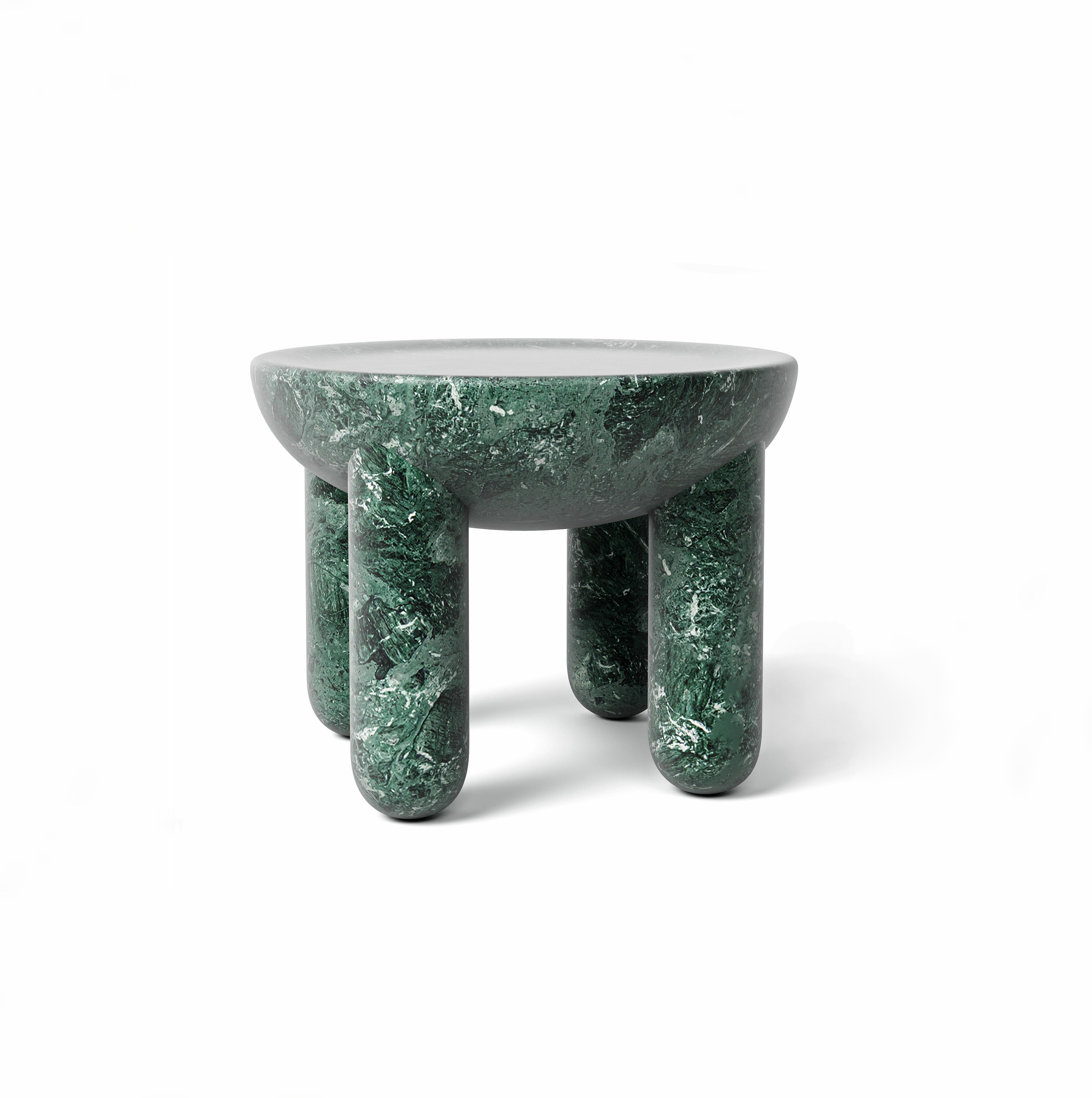 Table basse Freyja 1 en édition limitée en marbre vert par Noom en vente 2