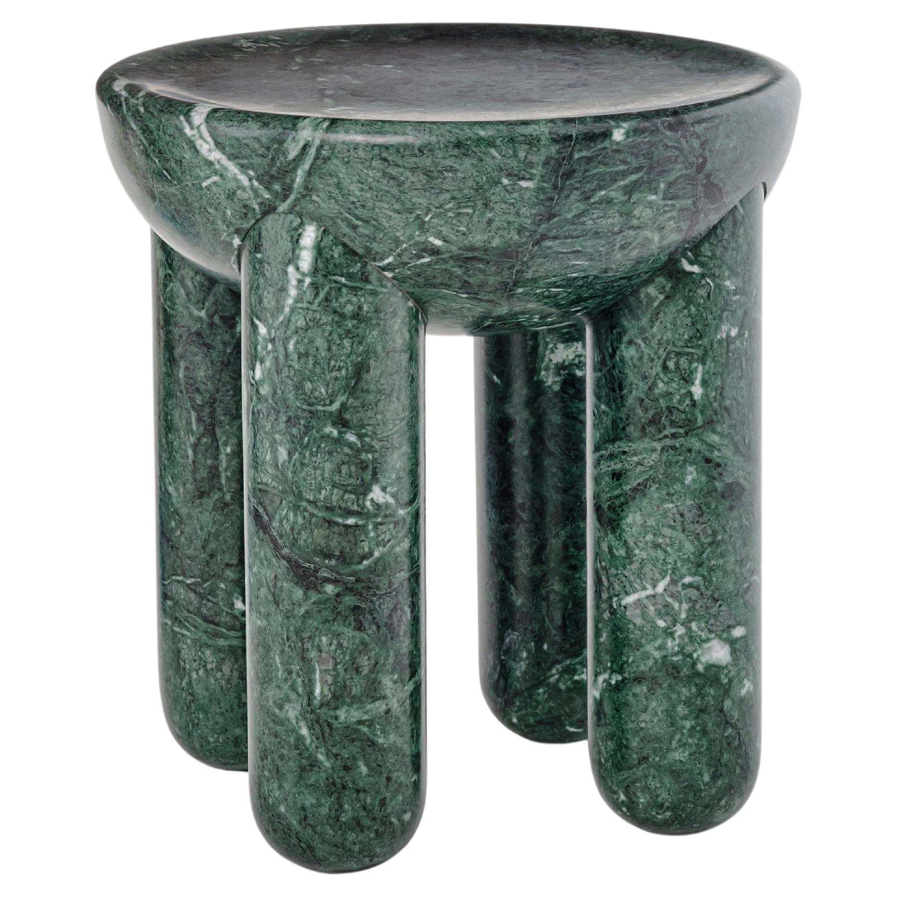 Freyja Coffee Table 3 - Contemporary Limited Edition in Green Marble by Noom