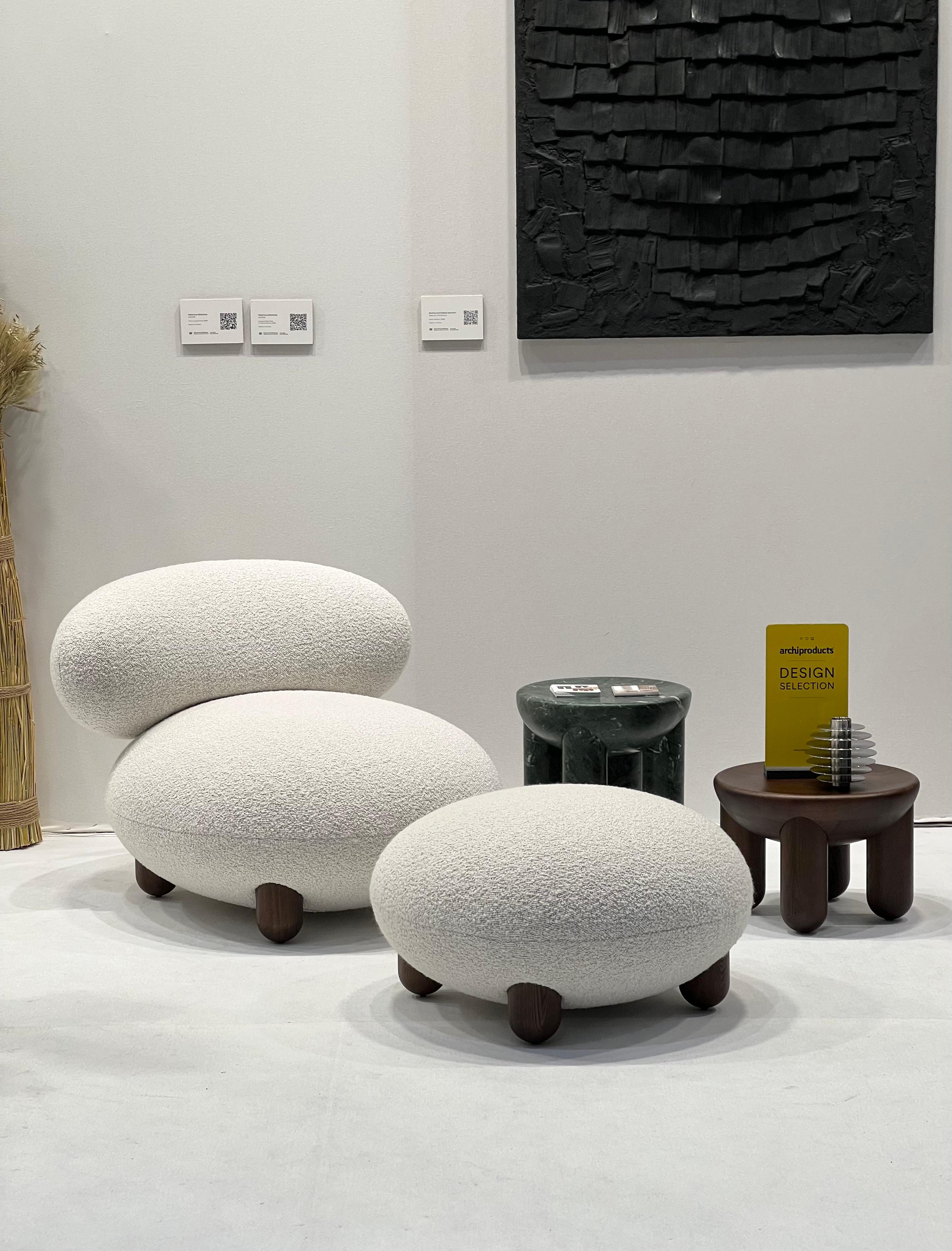 Table basse Freyja 3 en édition limitée en marbre vert par Noom Neuf - En vente à Paris, FR