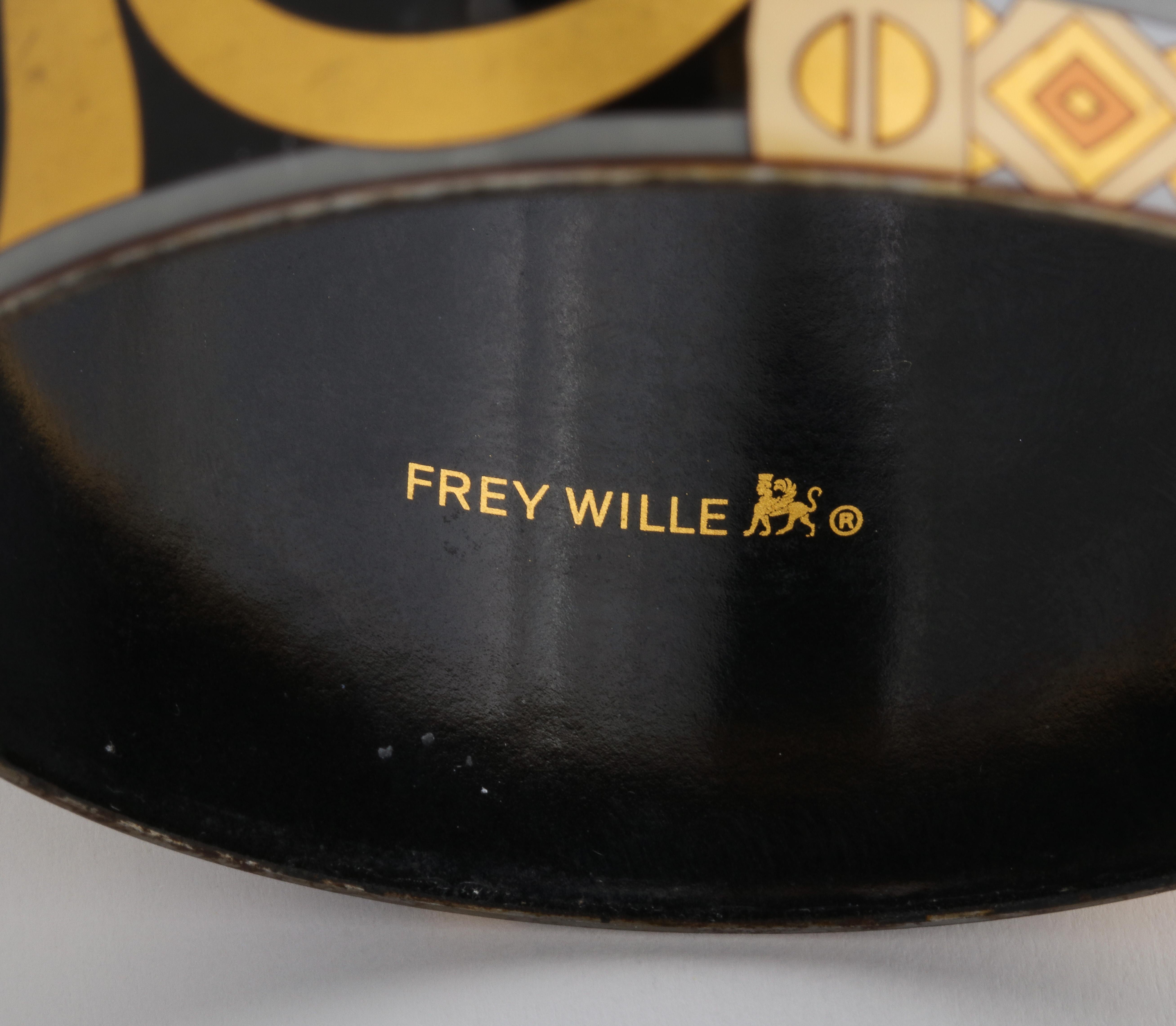 Modern FreyWille Enamel Bangle Bracelet For Sale