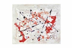 Snow of Planet - Original Acrylic Painting by  Frida & Raul -2022