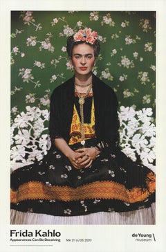 Frida Kahlo 
Frida on Bench, New York City
 2020- Offset Lithograph