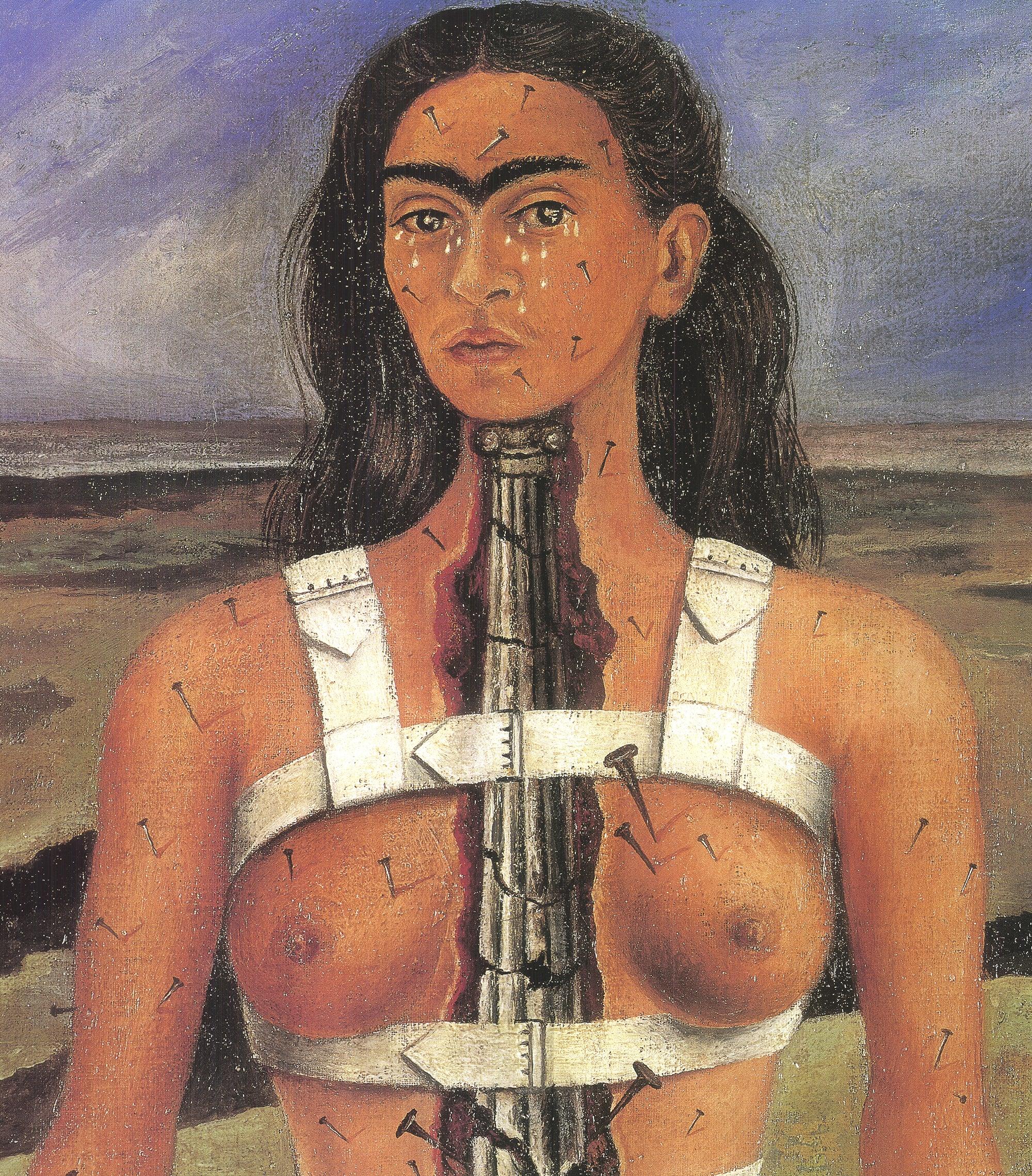 Frida Kahlo 'Self Portrait' 1997- Offset Lithograph 2