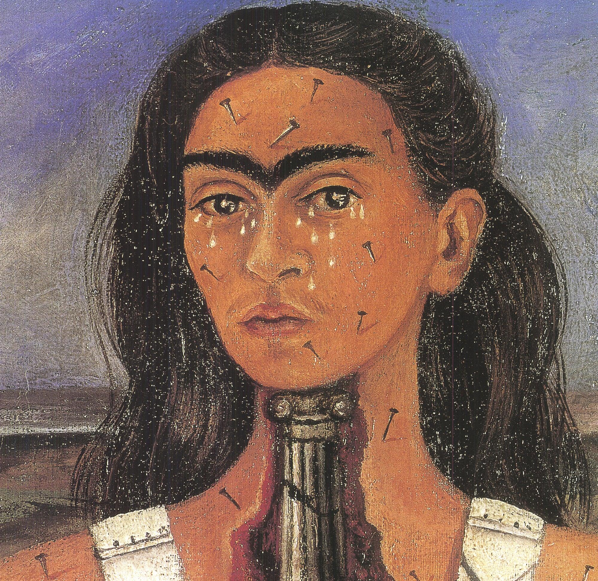 Frida Kahlo 'Self Portrait' 1997- Offset Lithograph 3
